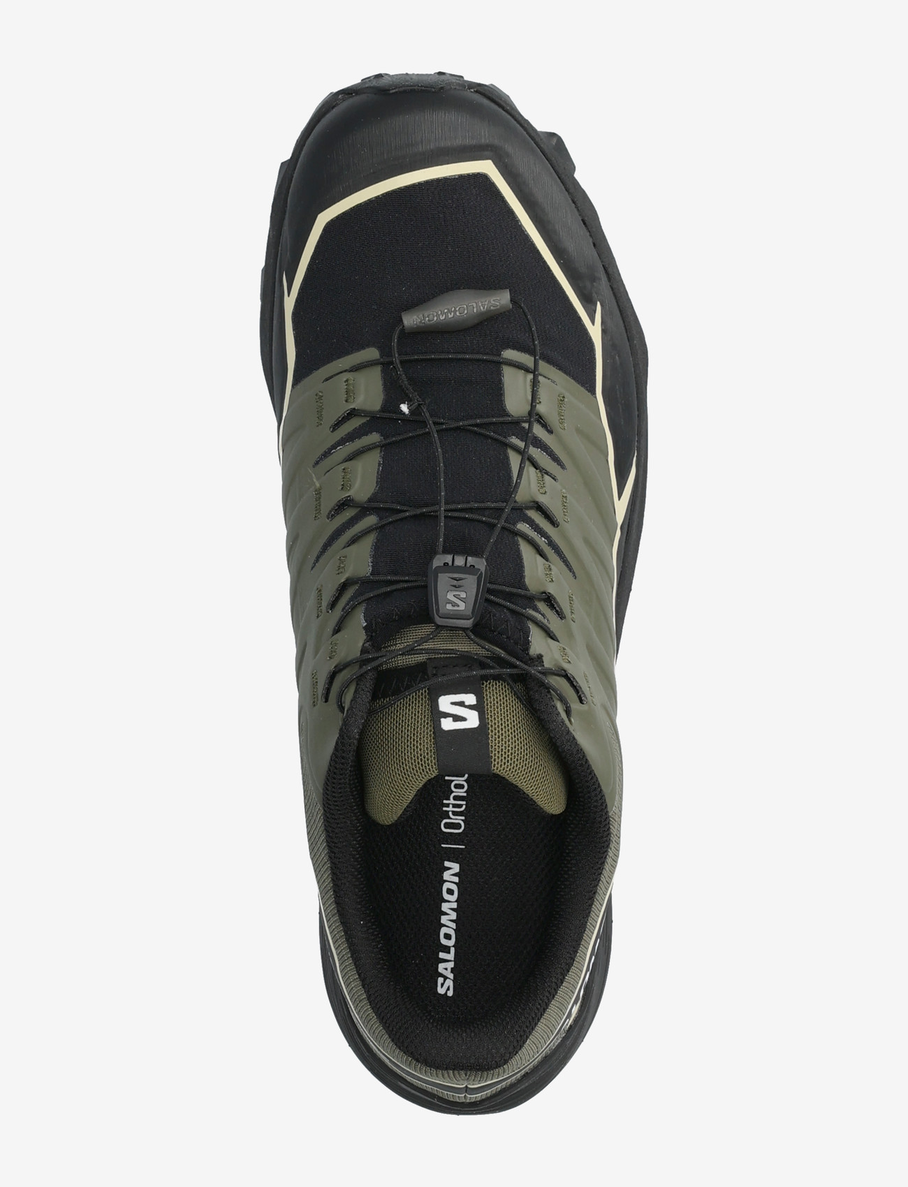 Salomon - CROSS THUNDERCROSS GTX - matka- ja kõndimisjalatsid - olive night / black / alfalfa - 3