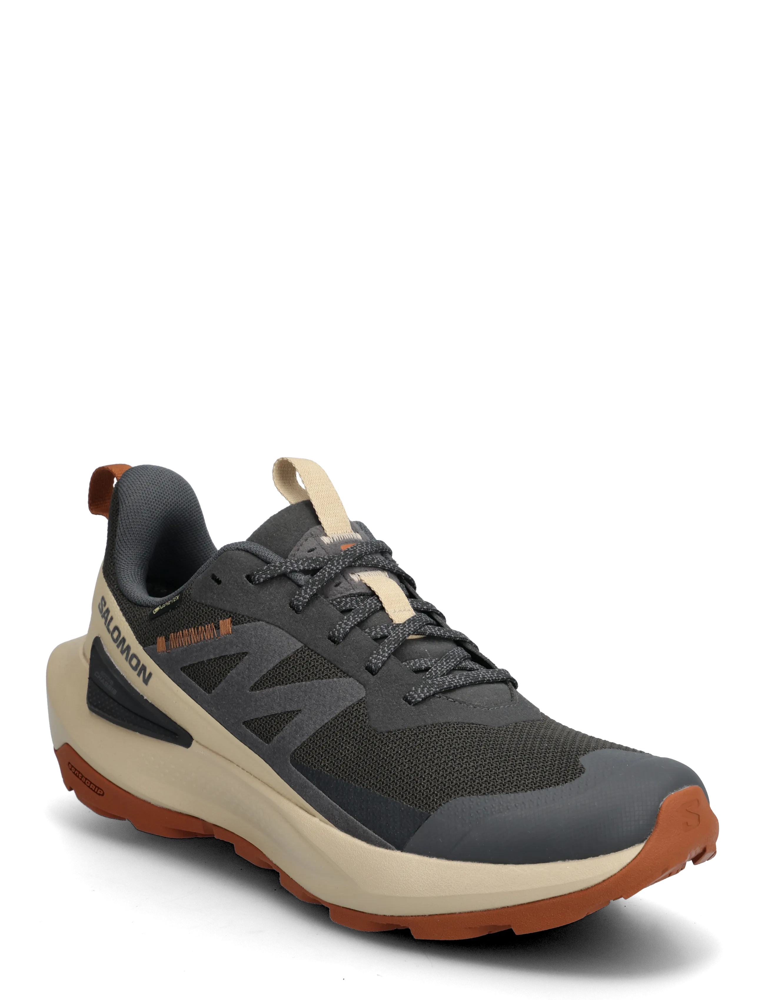 Salomon ELIXIR ACTIV GTX - Spordijalatsid - PHANTOM / SAFARI / CARAMEL CAFE / grey