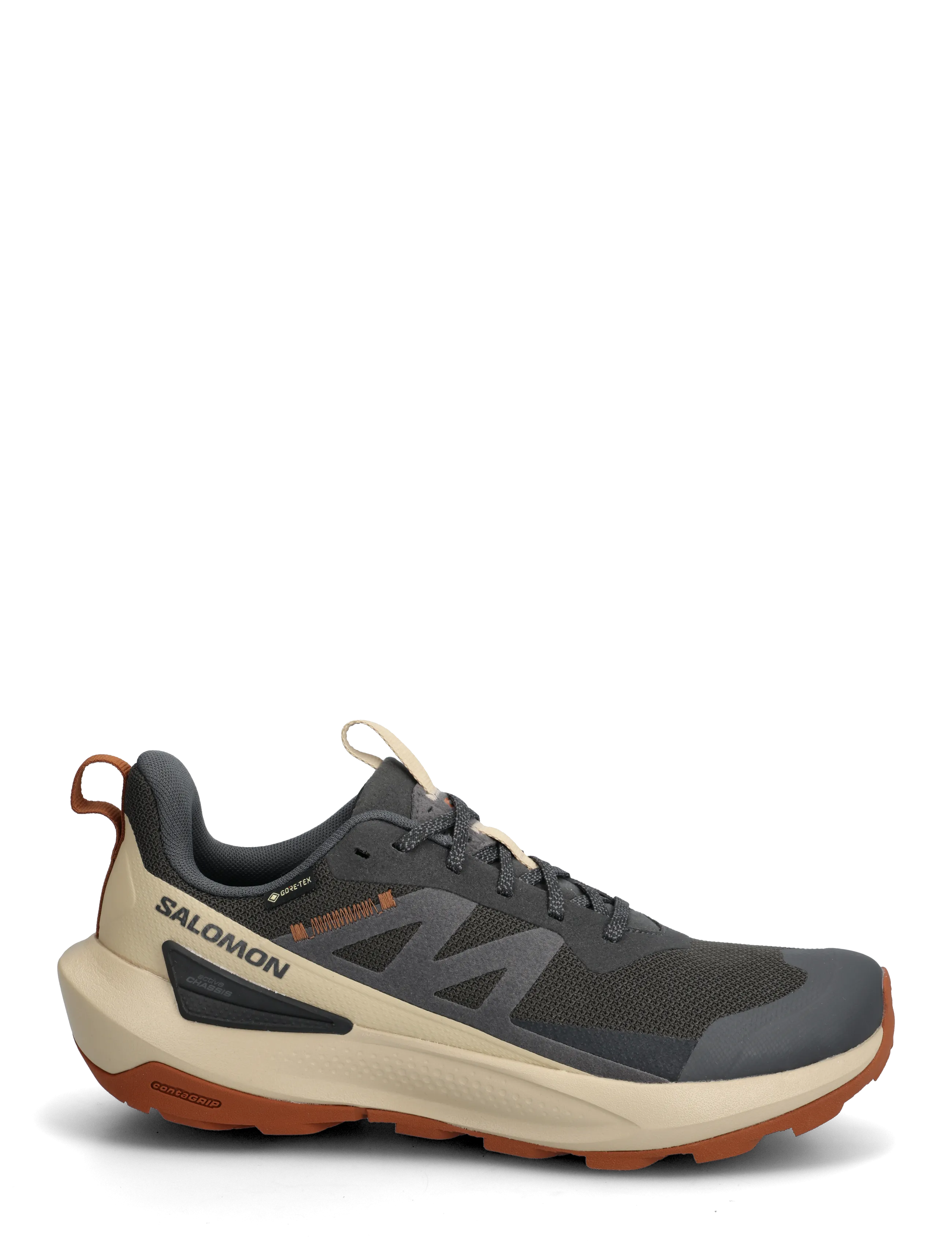 Salomon - ELIXIR ACTIV GTX - löparskor - phantom / safari / caramel cafe - 1