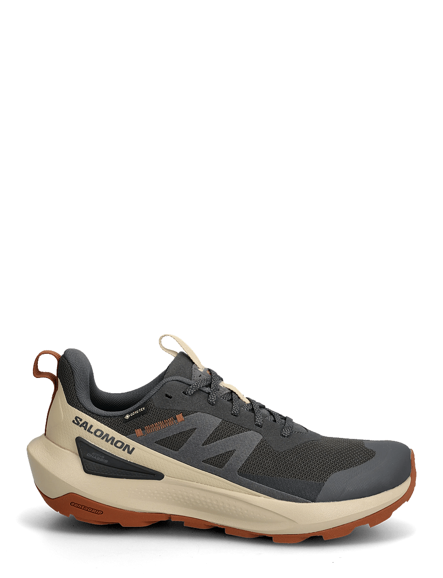 Salomon - ELIXIR ACTIV GTX - löparskor - phantom / safari / caramel cafe - 1