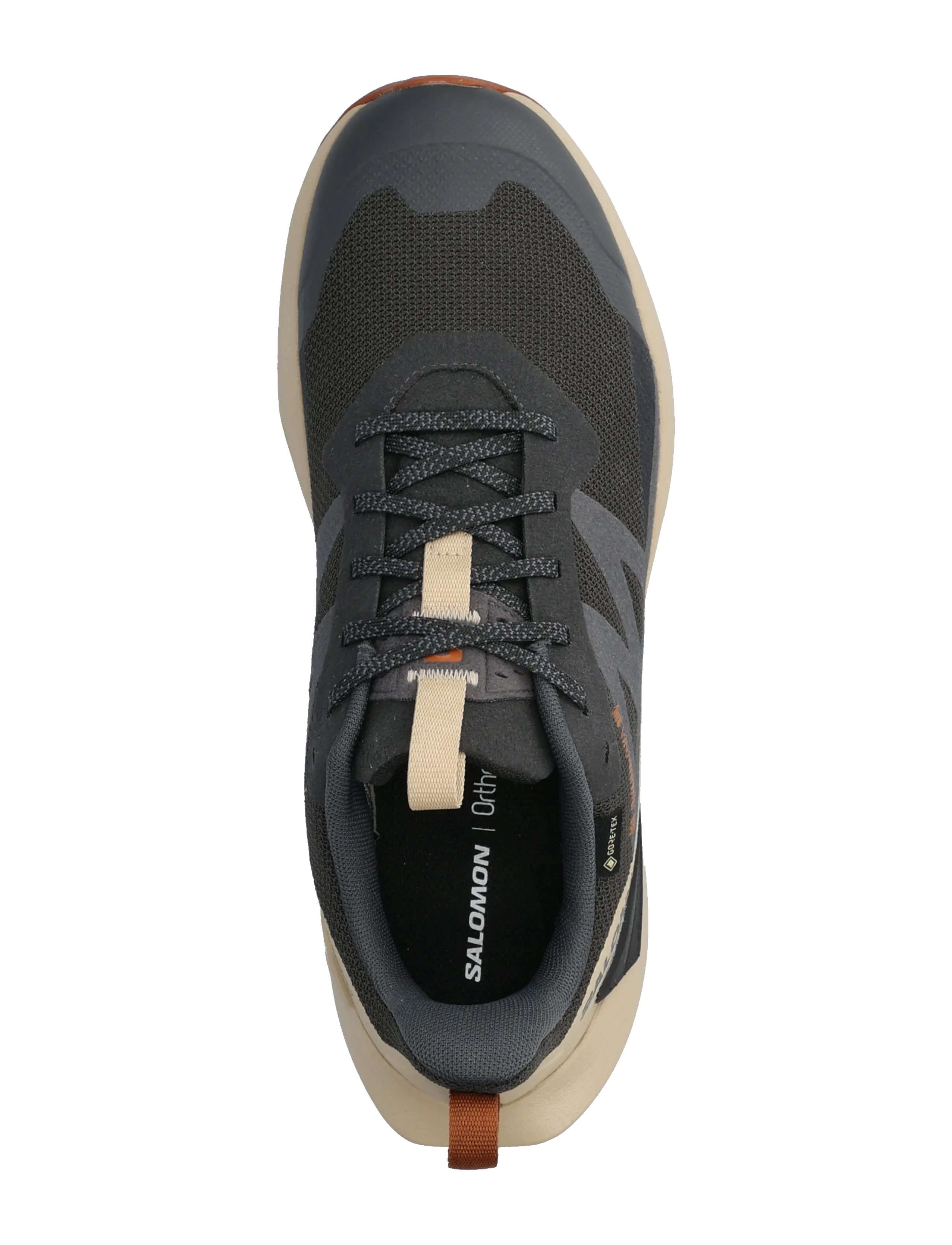 Salomon - ELIXIR ACTIV GTX - löparskor - phantom / safari / caramel cafe - 3