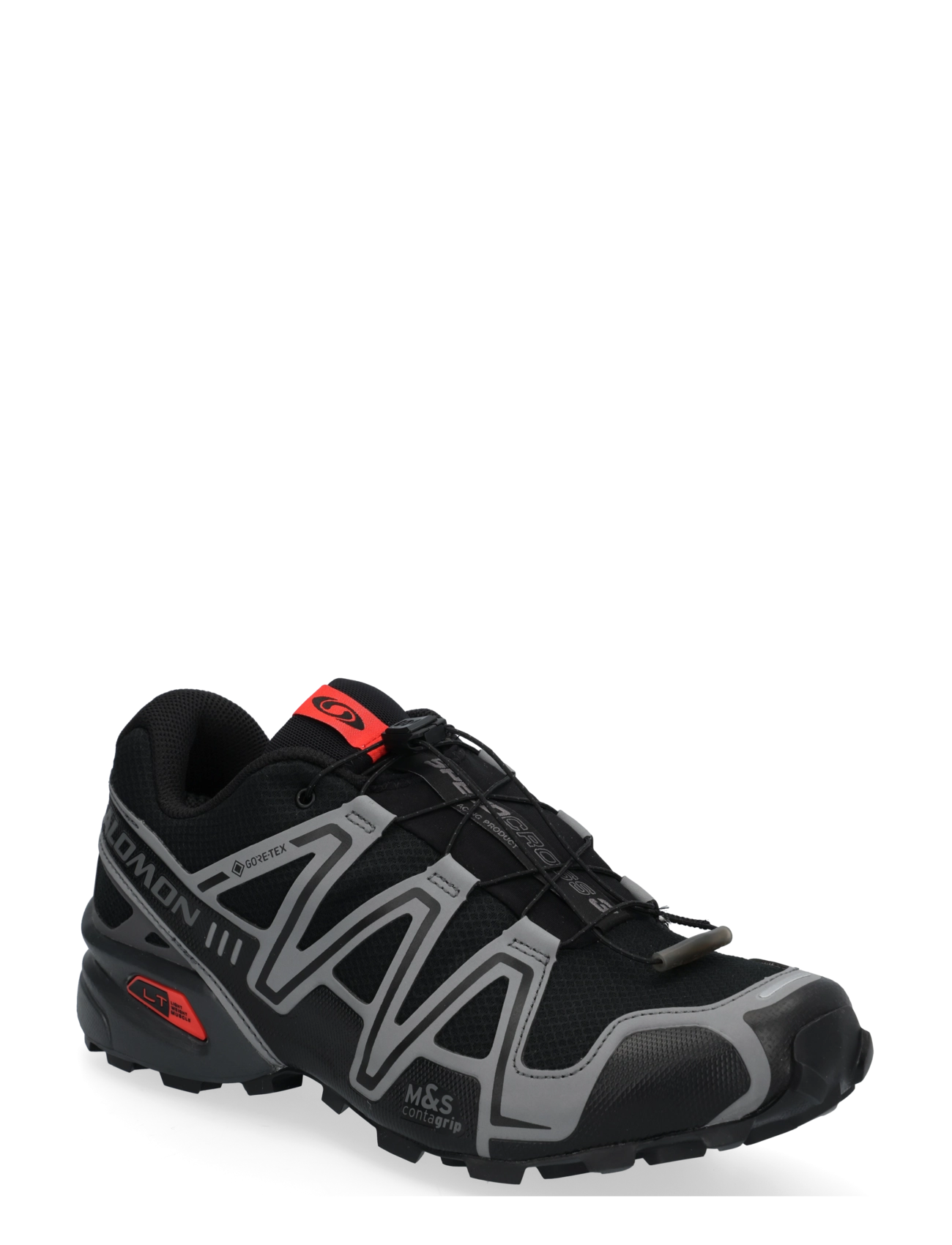Salomon SPEEDCROSS 3 Gore-Tex - Schuhe - BLACK/ASPHAL/FLSC / black