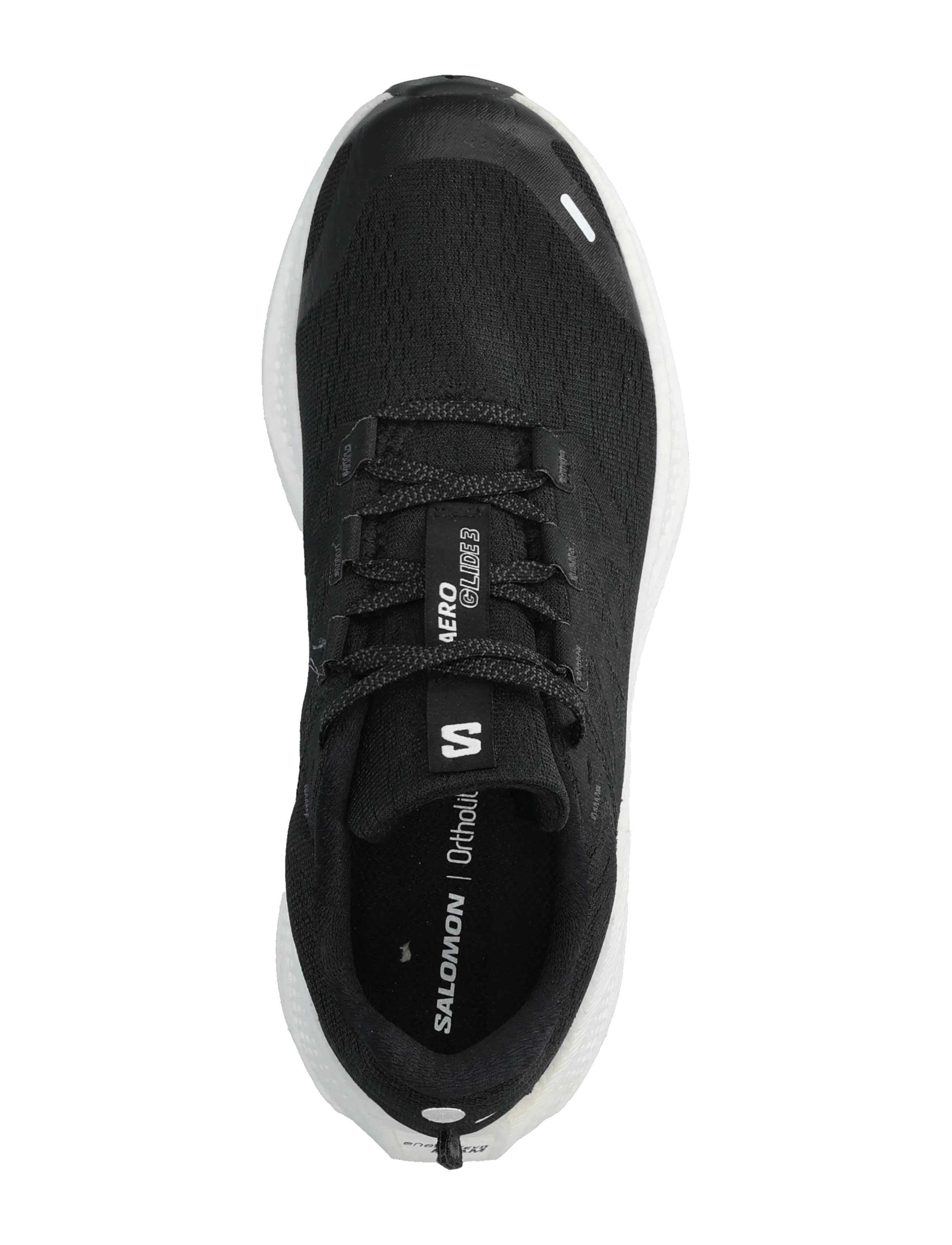 Salomon - AERO GLIDE 3 - running shoes - black / white / asphalt - 3