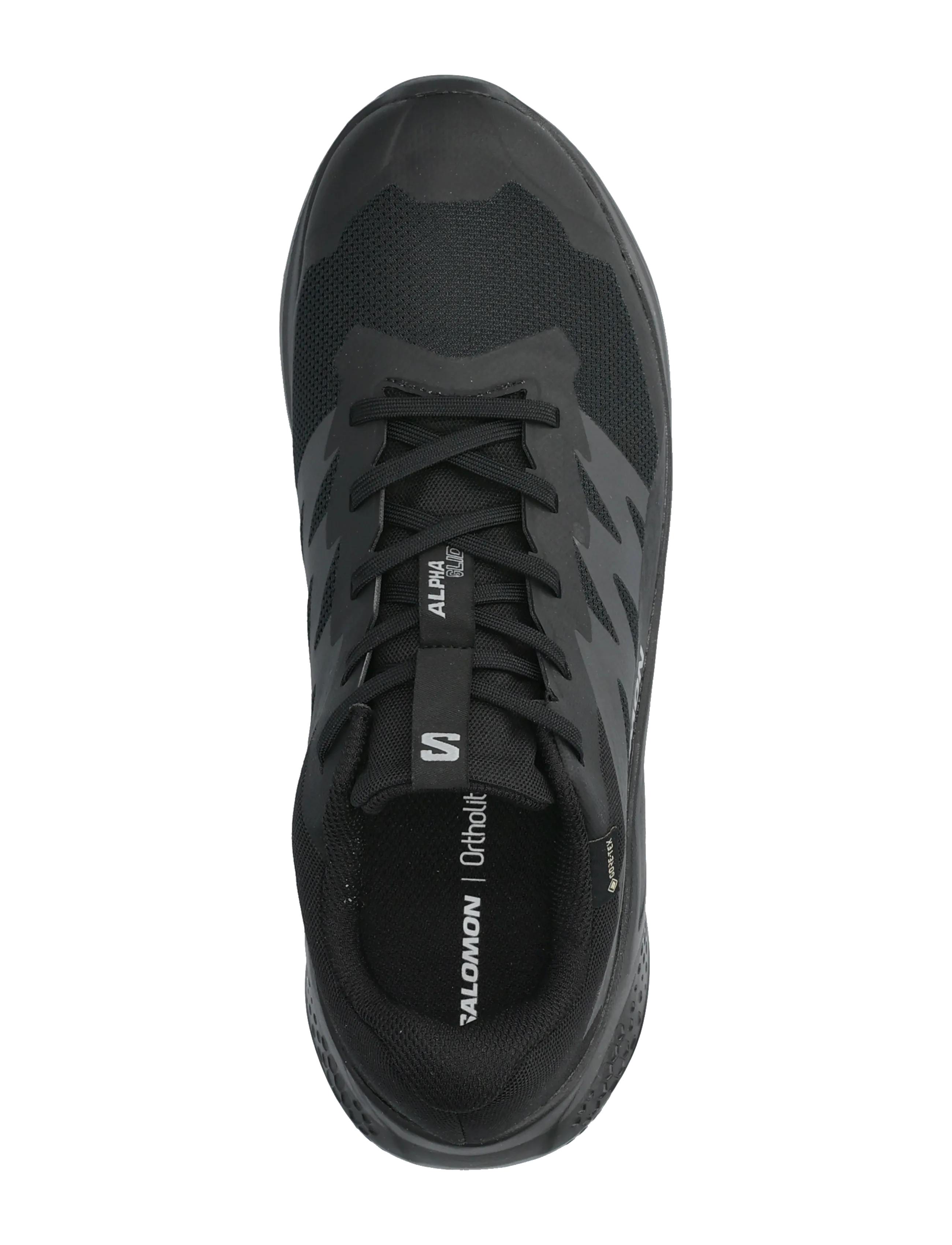 Salomon - ALPHAGLIDE GTX - vandringsskor - black / asphalt / black - 3