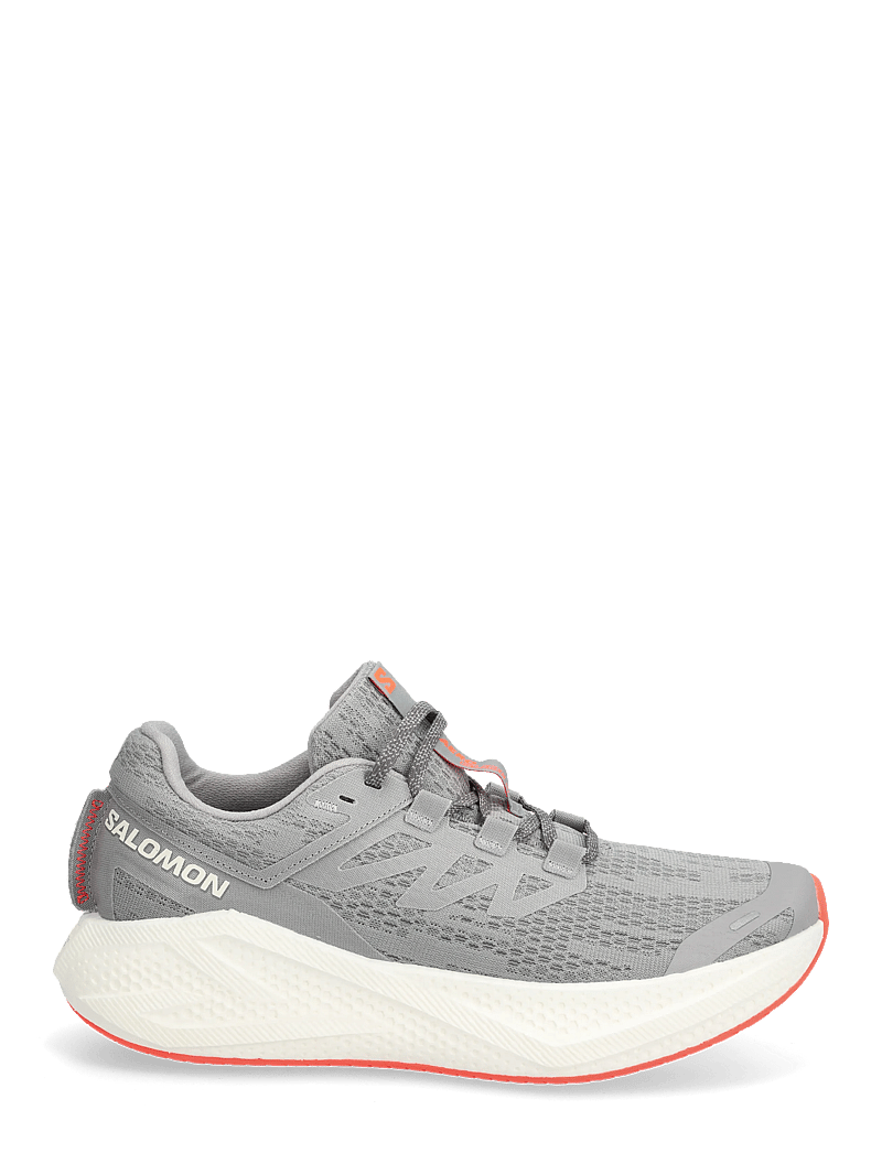 Salomon - AERO GLIDE 3 - running shoes - alloy / vanilla ice / neon flame - 1