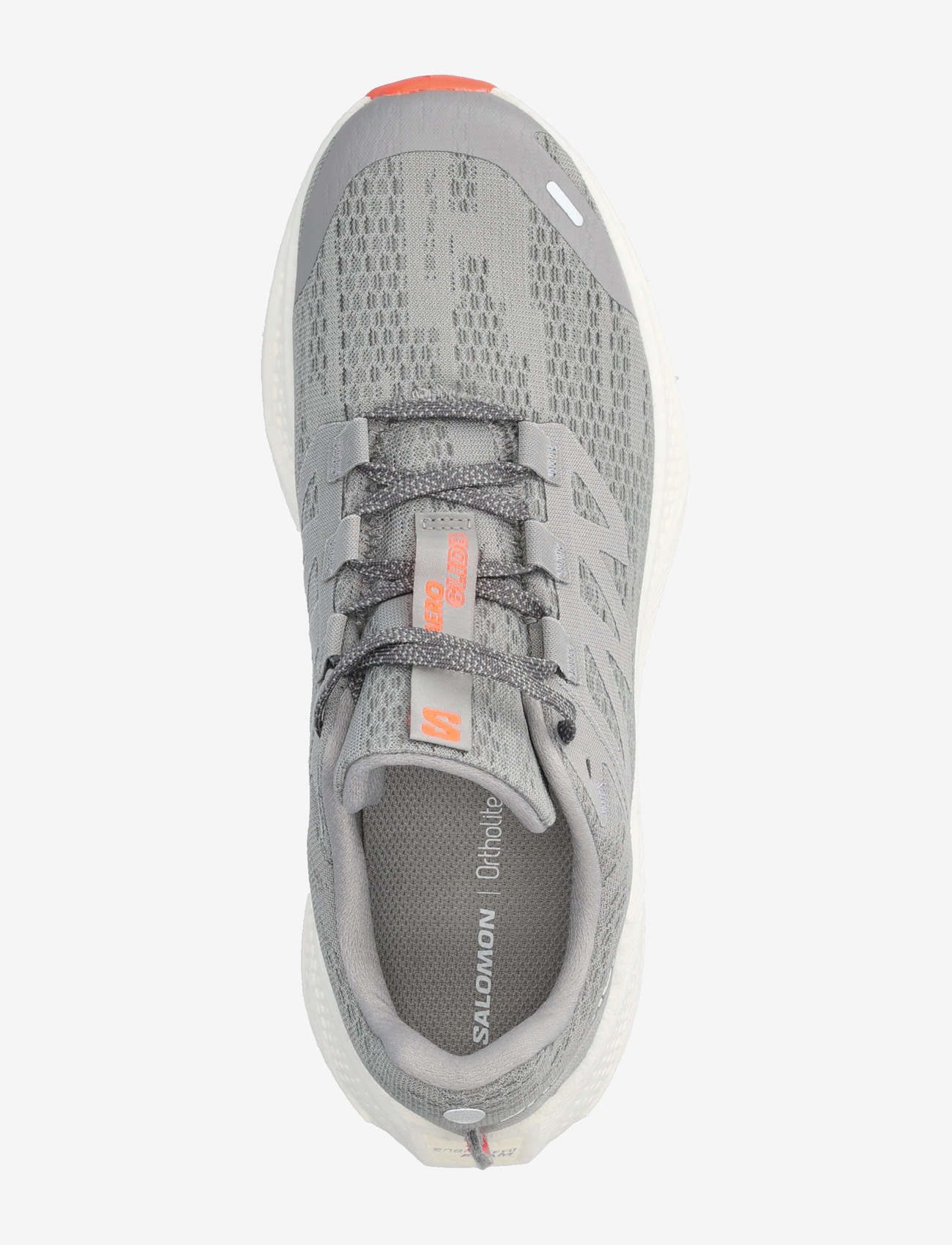 Salomon - AERO GLIDE 3 - running shoes - alloy / vanilla ice / neon flame - 3