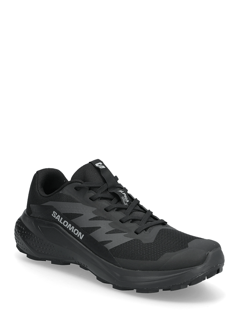 Salomon - ALPHAGLIDE - wanderschuhe - black / asphalt / black - 0