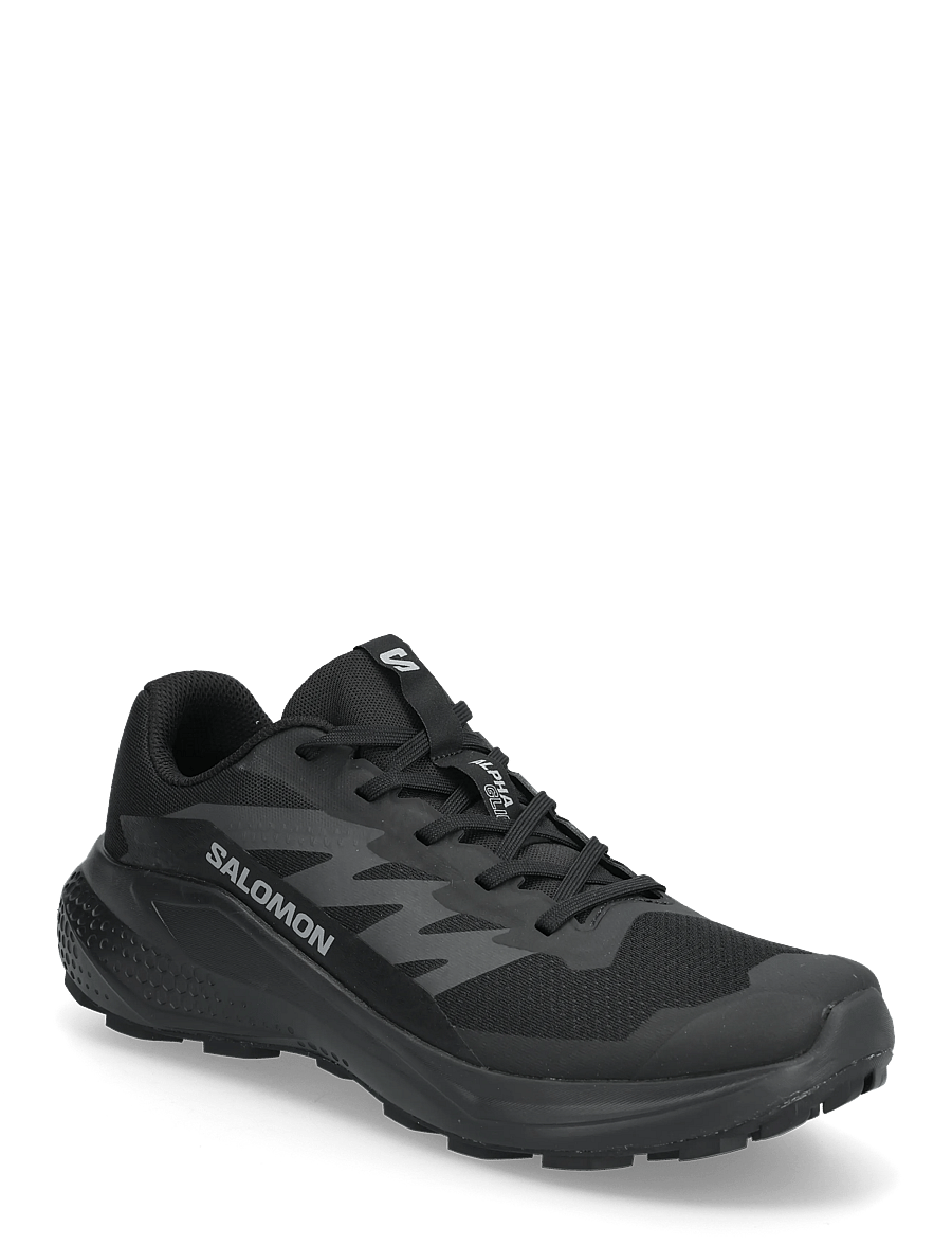 Salomon - ALPHAGLIDE - matka- ja kõndimisjalatsid - black / asphalt / black - 0