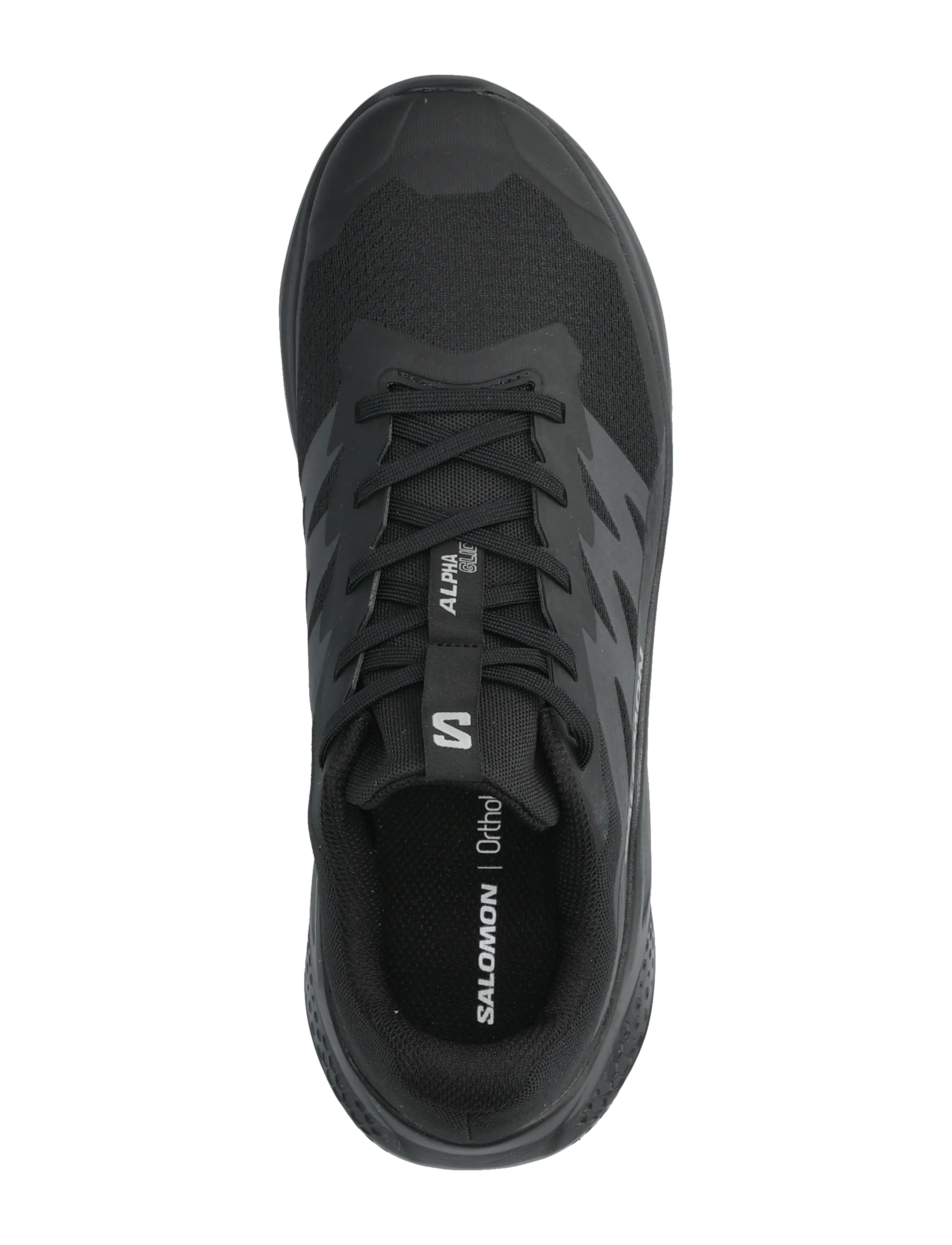 Salomon - ALPHAGLIDE - tursko & fjellsko - black / asphalt / black - 3