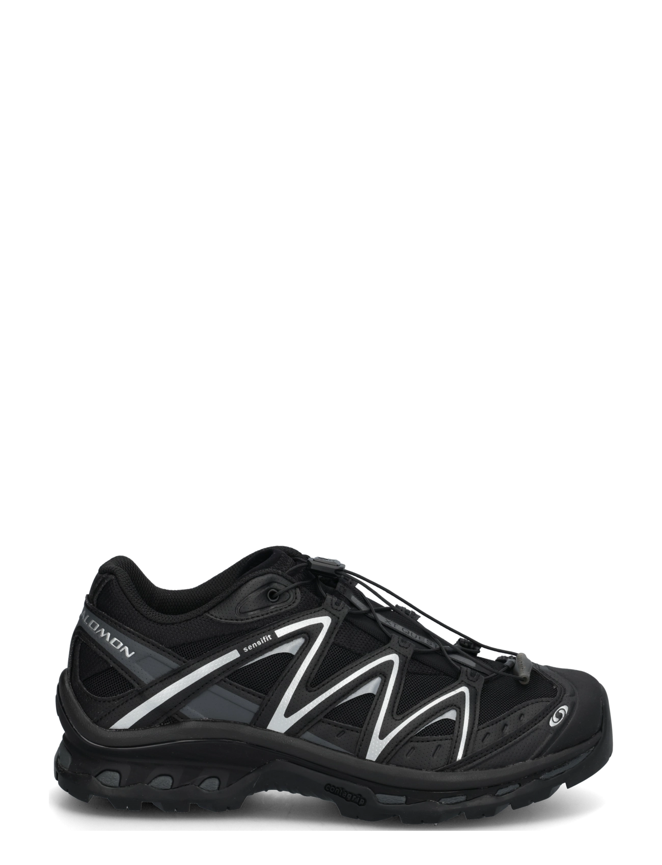 Salomon - XT-QUEST - low tops - black/asphalt/ftw silver - 2