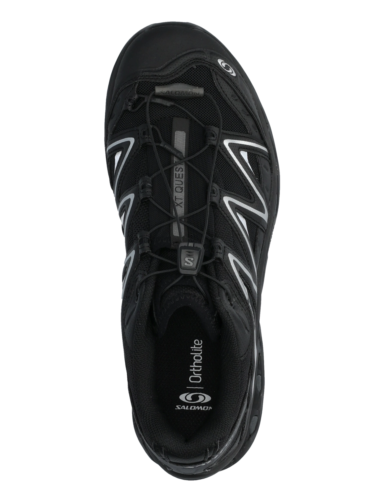 Salomon - XT-QUEST - low tops - black/asphalt/ftw silver - 3