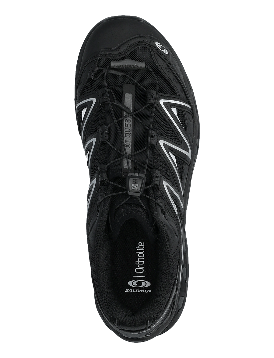 Salomon - XT-QUEST - low tops - black/asphalt/ftw silver - 3