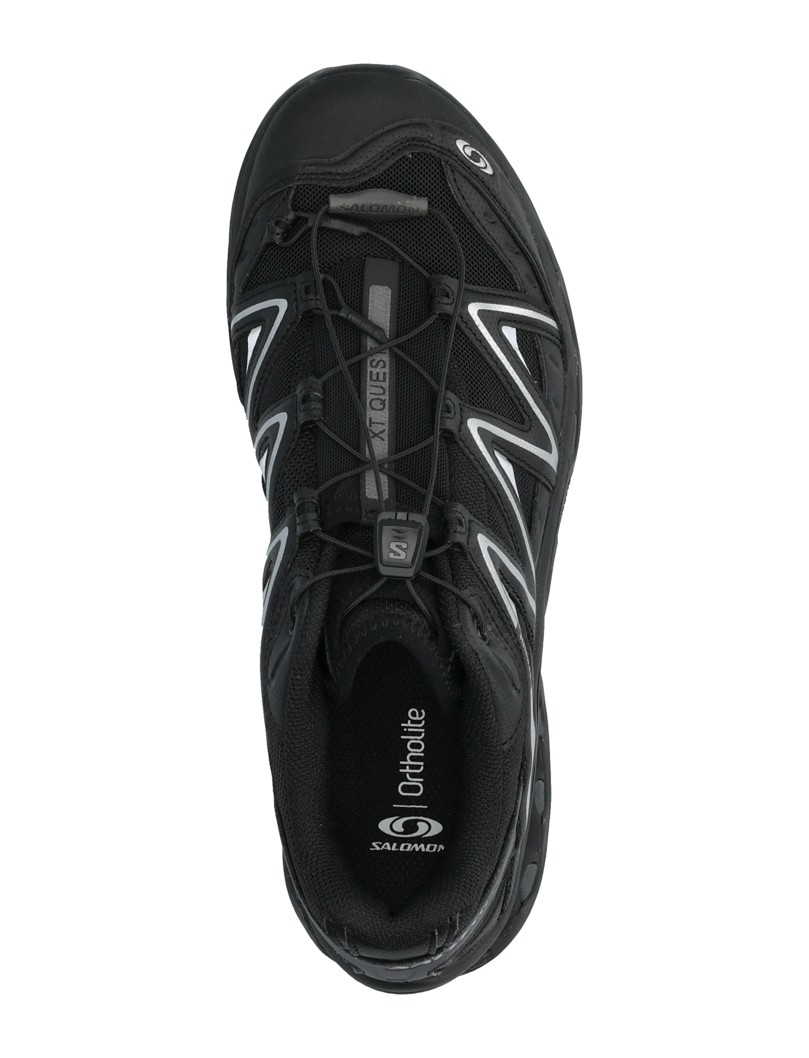 Salomon - XT-QUEST - hiking shoes - black/asphalt/ftw silver - 3