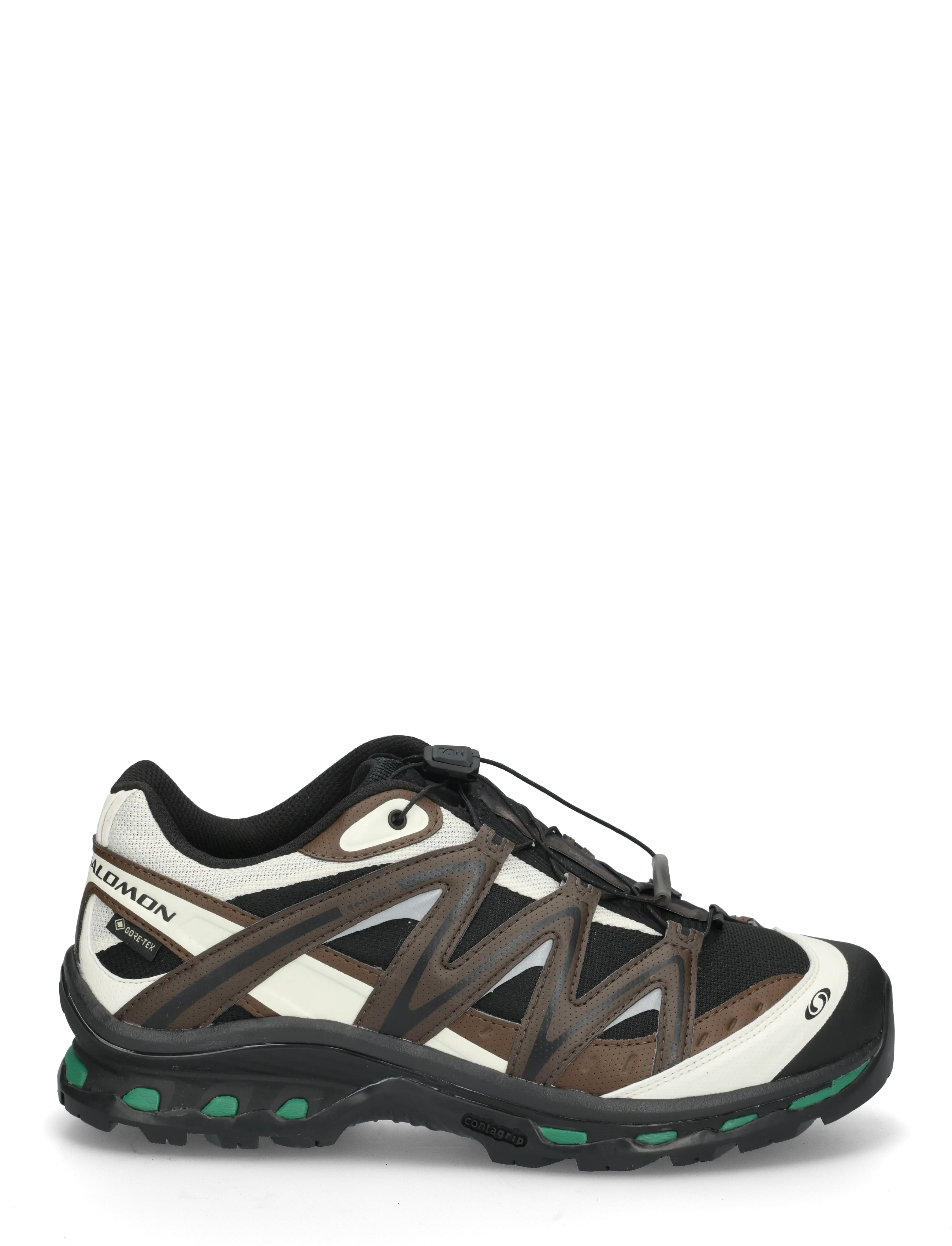 Salomon - XT-QUEST Gore-Tex - madala säärega tossud - black/dlciso/greenj - 2