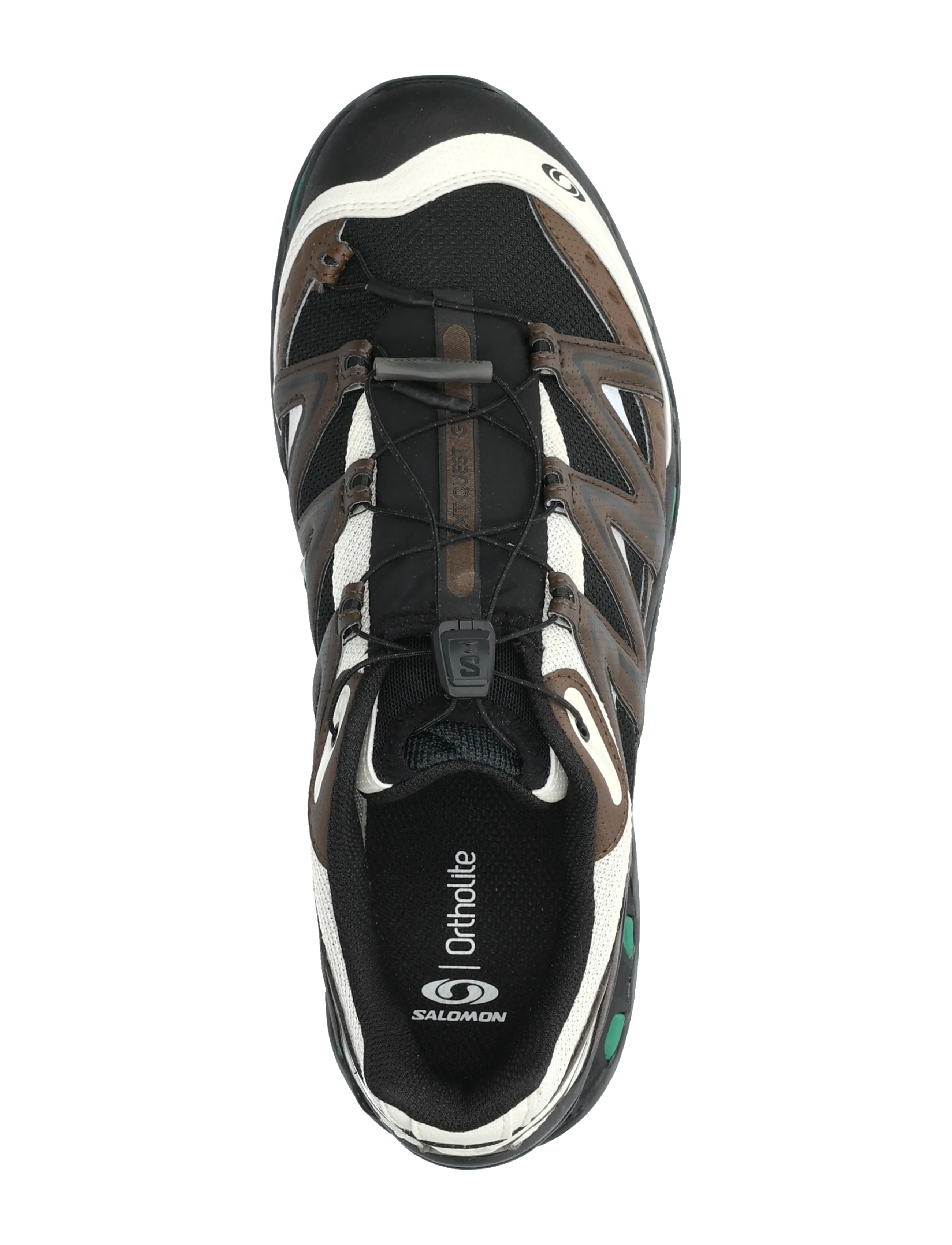 Salomon - XT-QUEST Gore-Tex - madala säärega tossud - black/dlciso/greenj - 3