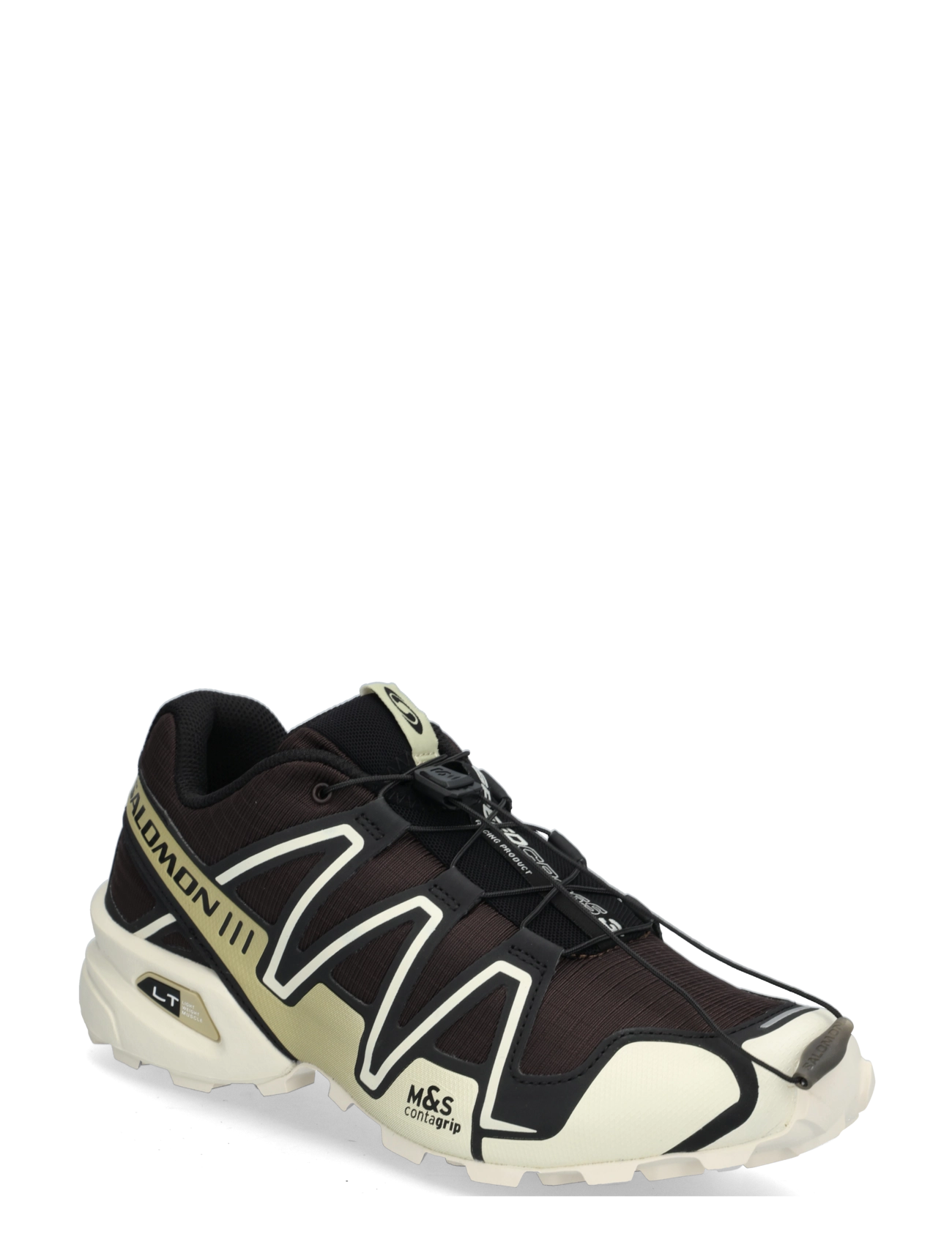 Salomon SPEEDCROSS 3 - Transitional Layering - BLKCOF/VANILA/BOG / brown