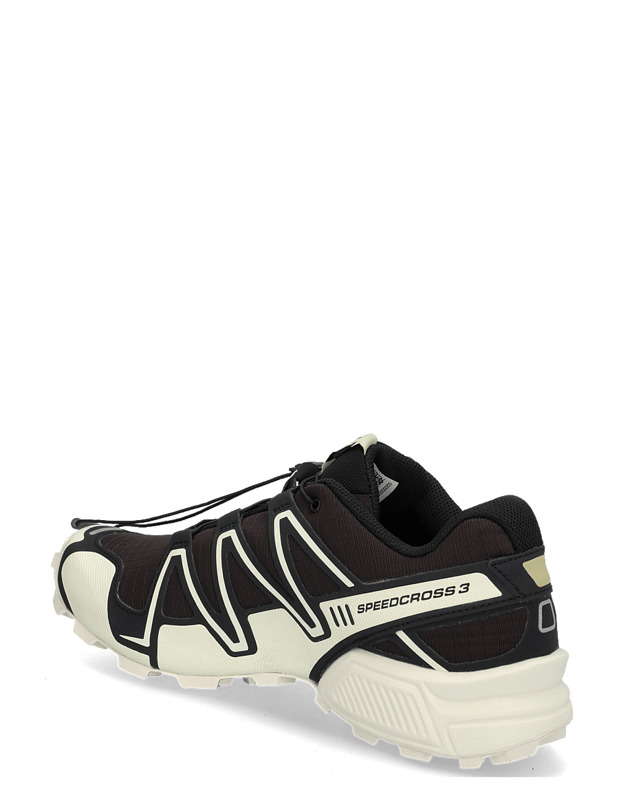 Salomon - SPEEDCROSS 3 - lave sneakers - blkcof/vanila/bog - 1