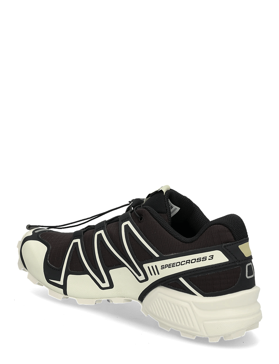 Salomon - SPEEDCROSS 3 - lave sneakers - blkcof/vanila/bog - 1