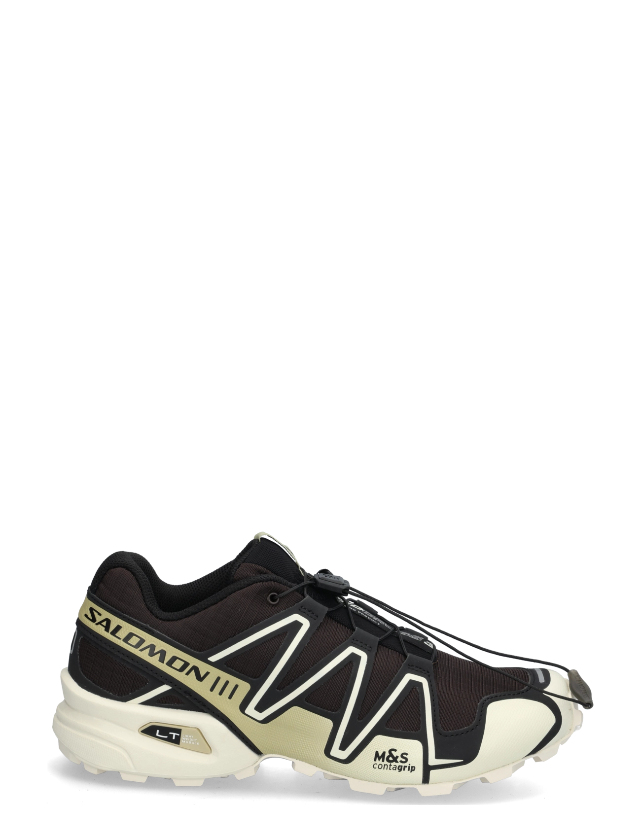 Salomon - SPEEDCROSS 3 - lave sneakers - blkcof/vanila/bog - 2
