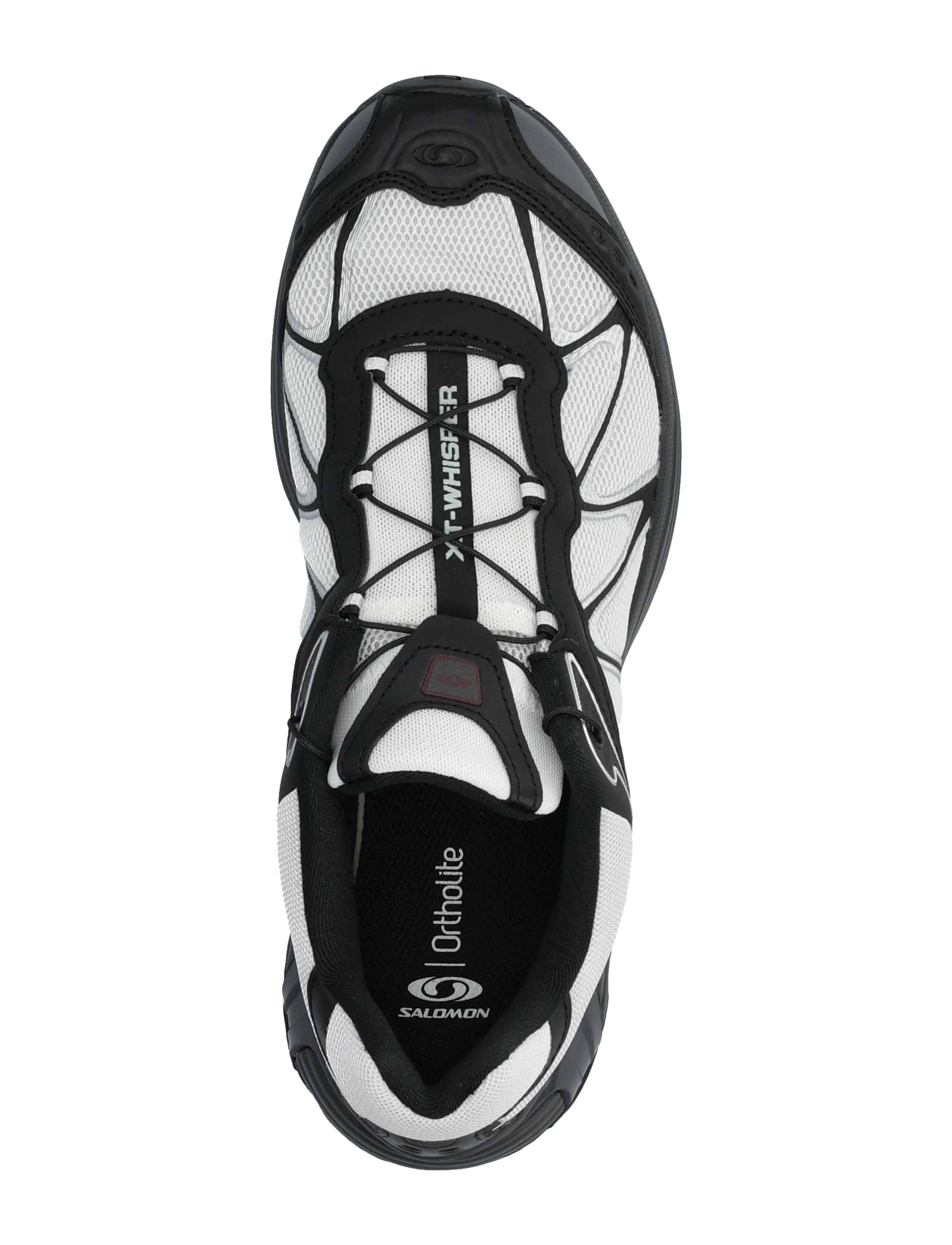 Salomon - XT-WHISPER - low tops - black/white/maroob - 3