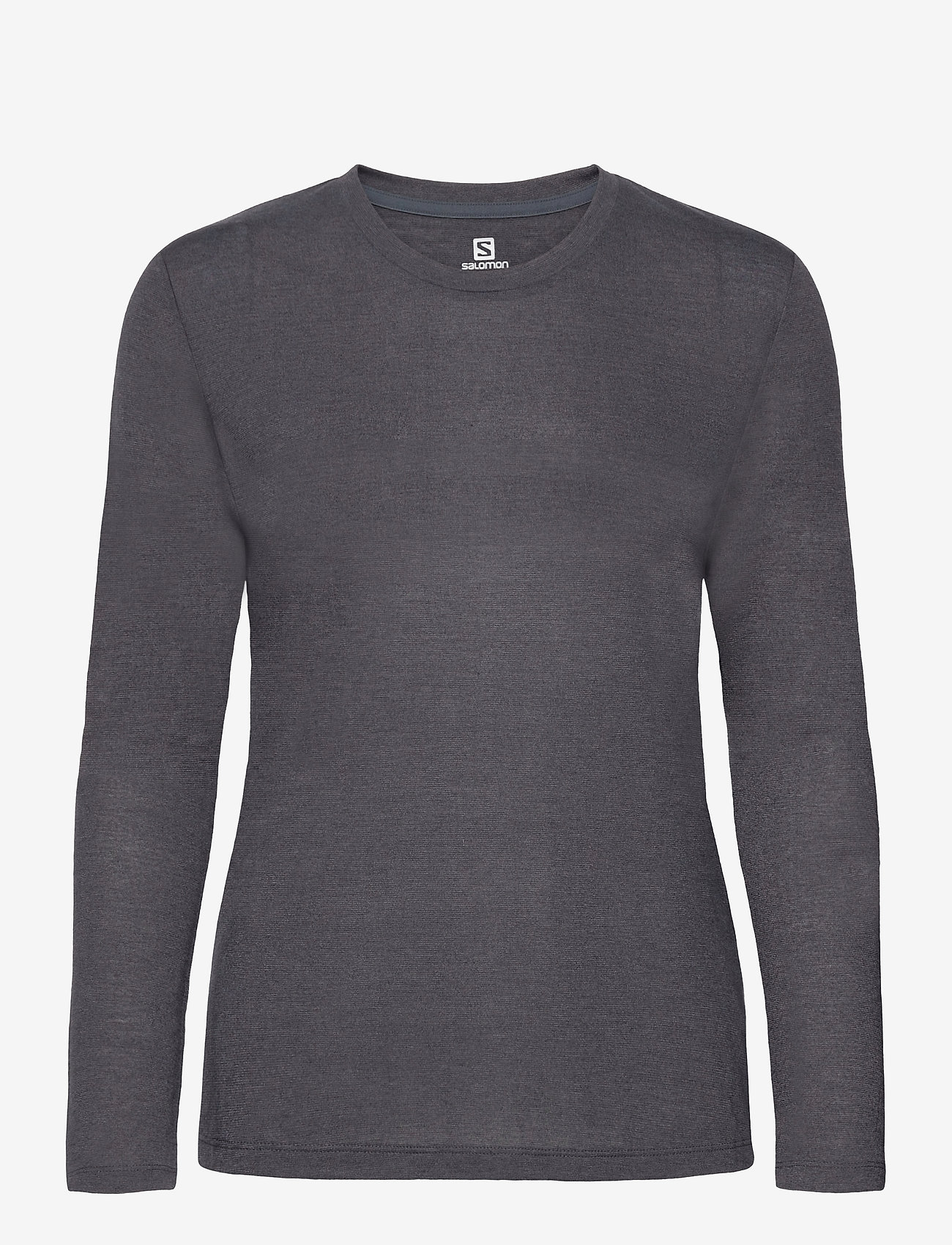 COMET CLASSIC LS TEE W / HEATHER - GREY