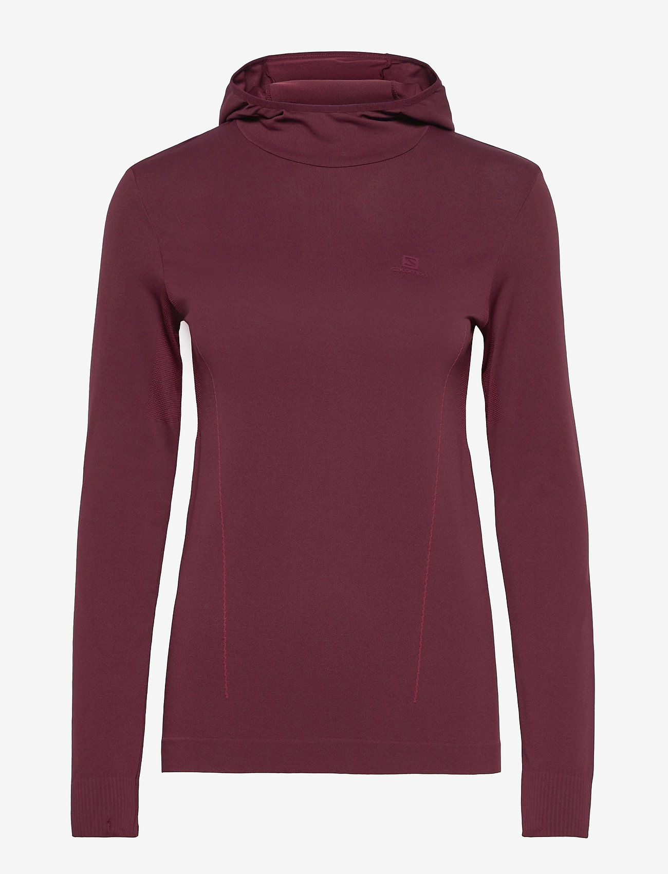 Salomon - COMET SEAMLESS HOODIE W - purple - 0