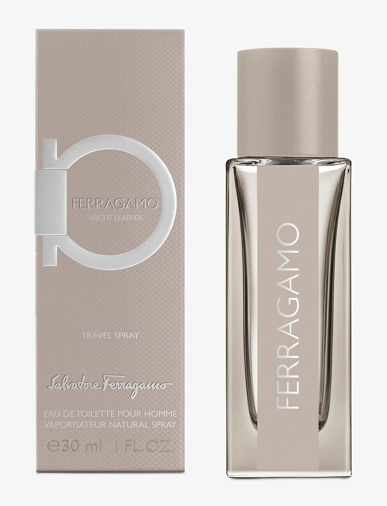 Ferragamo - Bright Leather Men EdT 30 ml - til ham  - clear - 1