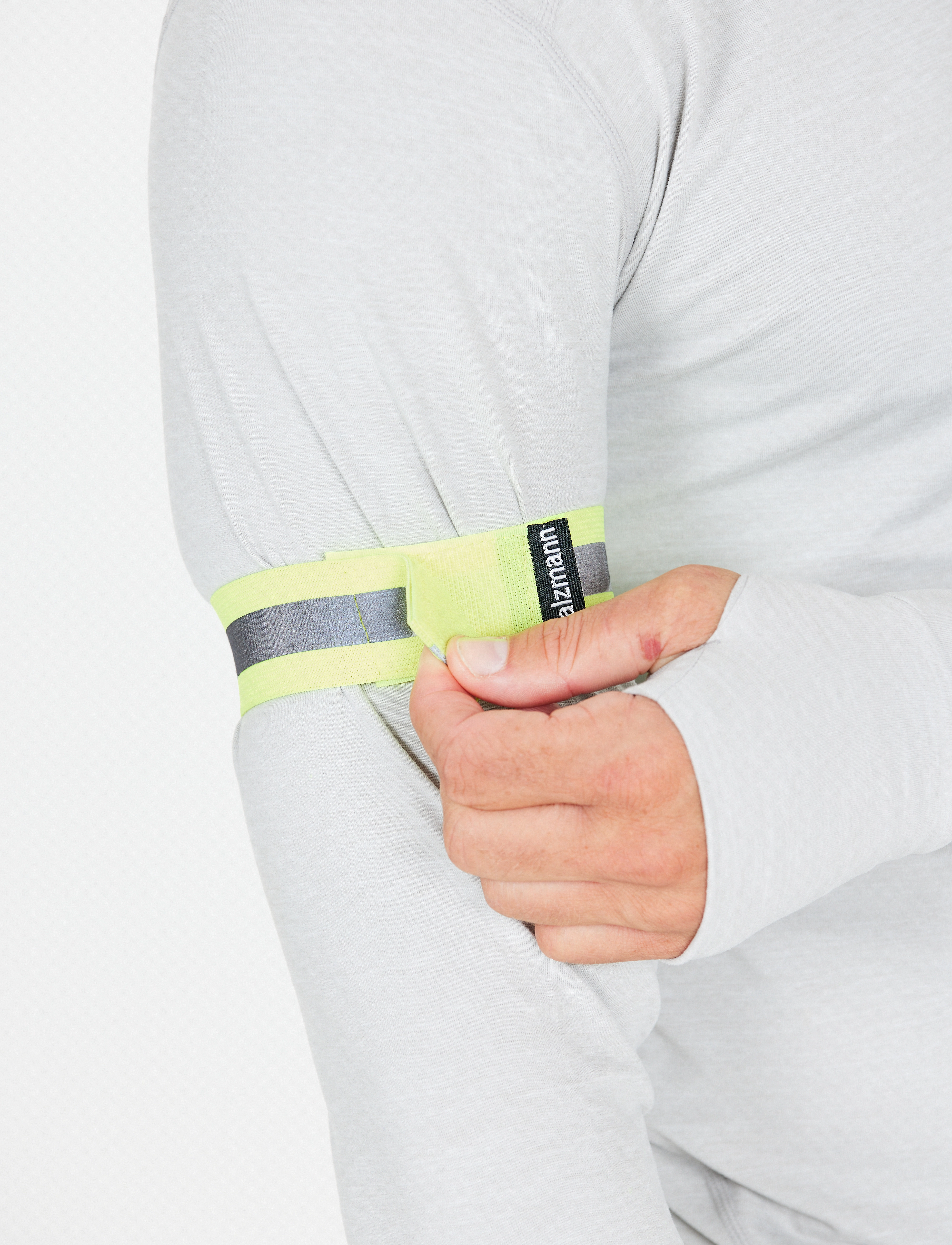 Salzmann - Reflective Band 2 pcs. (Salzmann) - løpeutstyr - safety yellow - 5