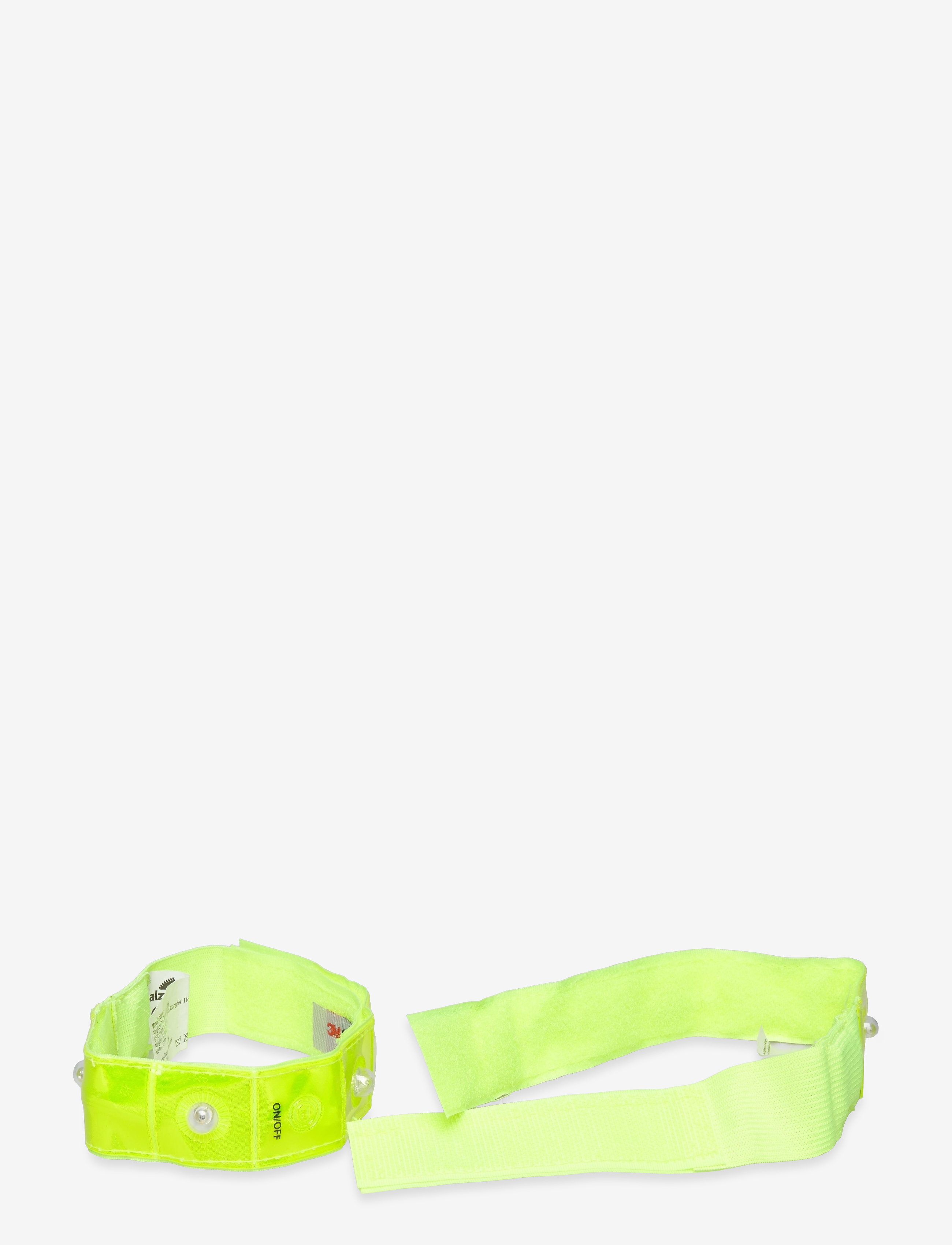 Salzmann - Reflective Armband with 4 Leds - 2 pack (Salzmann) - skriešanas piederumi - safety yellow - 1