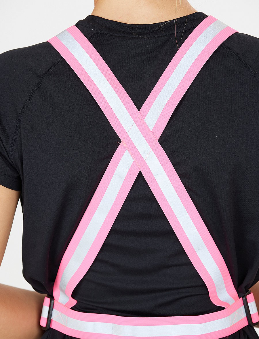 Salzmann - Elasticated Exercise Belt - jooksuvarustus - pink glo - 5
