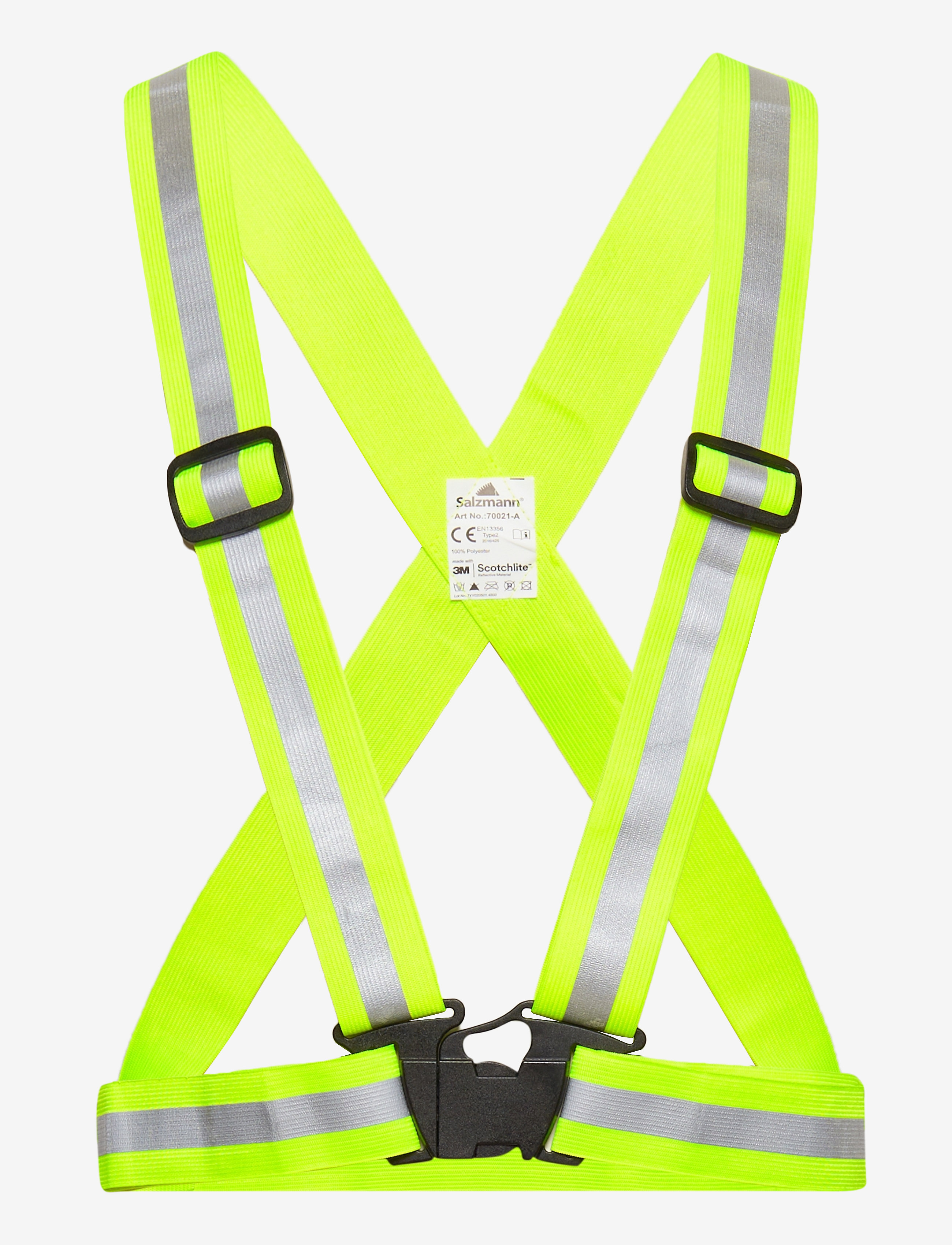 Reflective Cross Belt (Salzmann) - SAFETY YELLOW