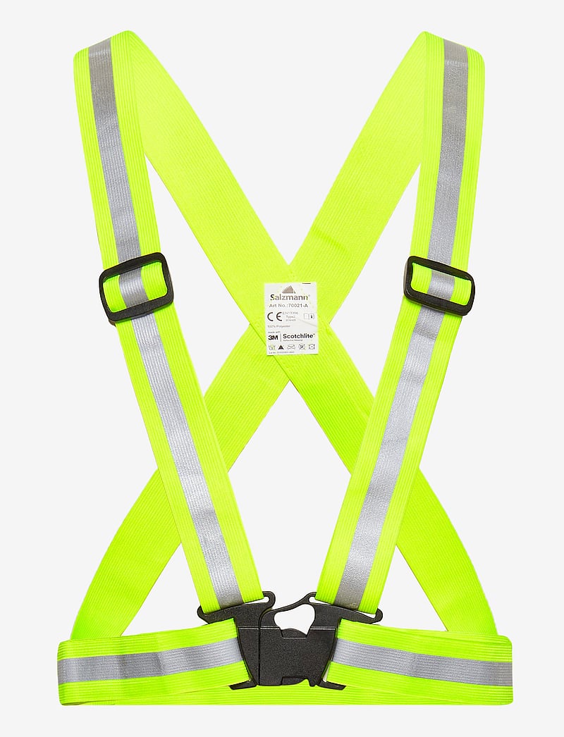 Salzmann - Reflective Cross Belt (Salzmann) - laufausrüstung - safety yellow - 0