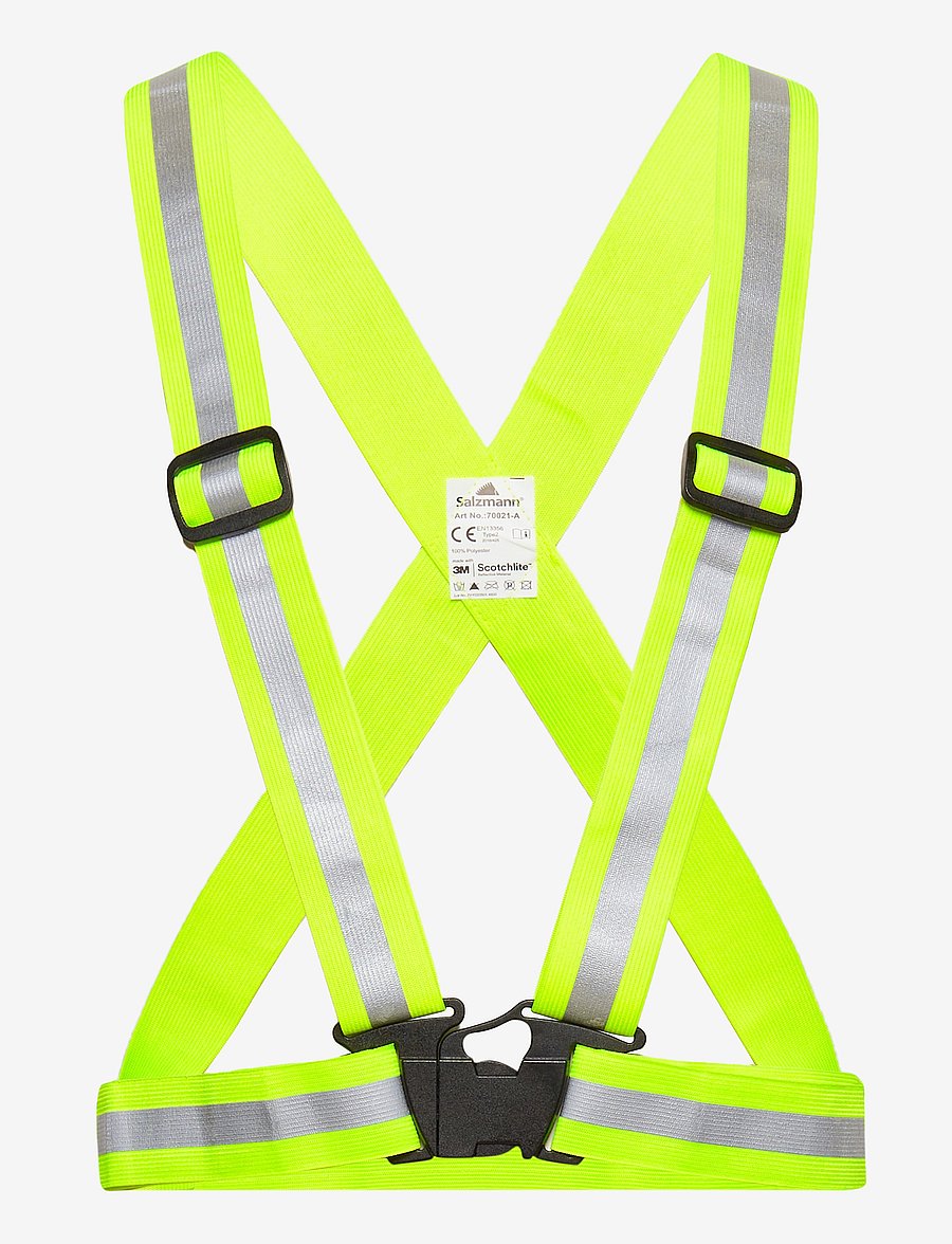 Salzmann - Elasticated Exercise Belt - löputrustning - safety yellow - 0