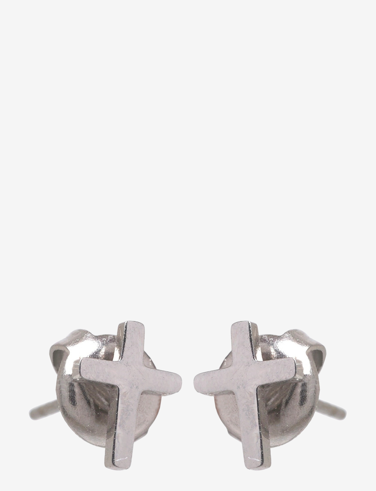 Samie - Cross - Earstuds Steel - laveste priser - sws - 0