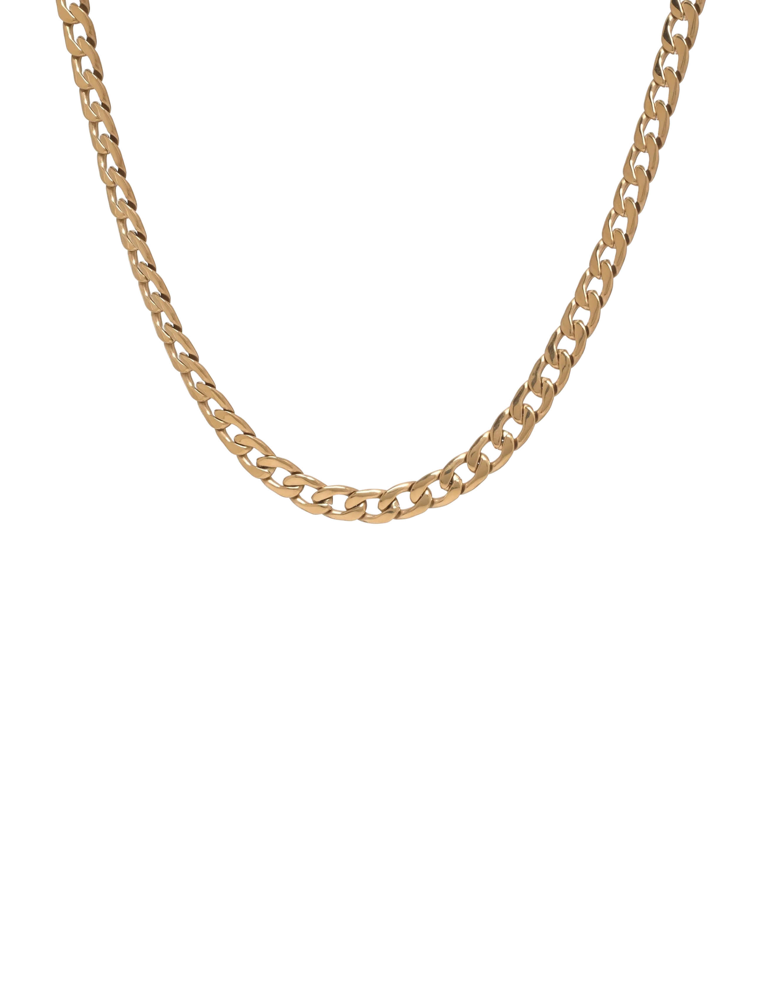 Samie Panzer Necklace Gold-Plated, One Size, Jewellery, Gold - Necklaces, Männerswear