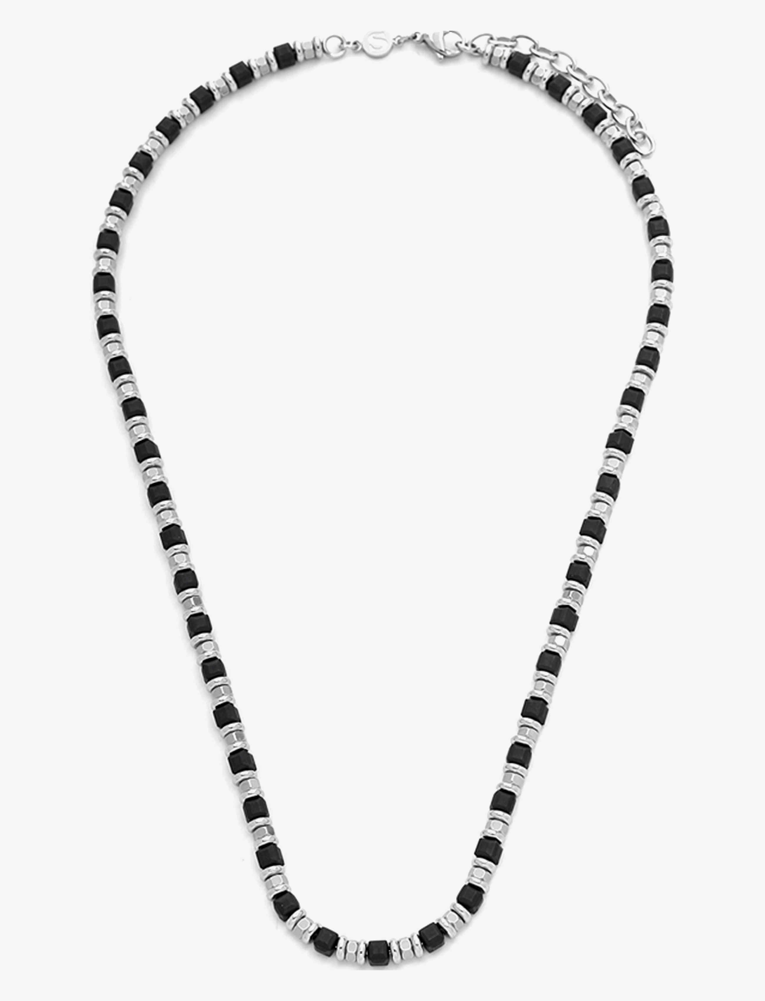 Samie - Samie - Necklace with black pearls - swsblack - 1