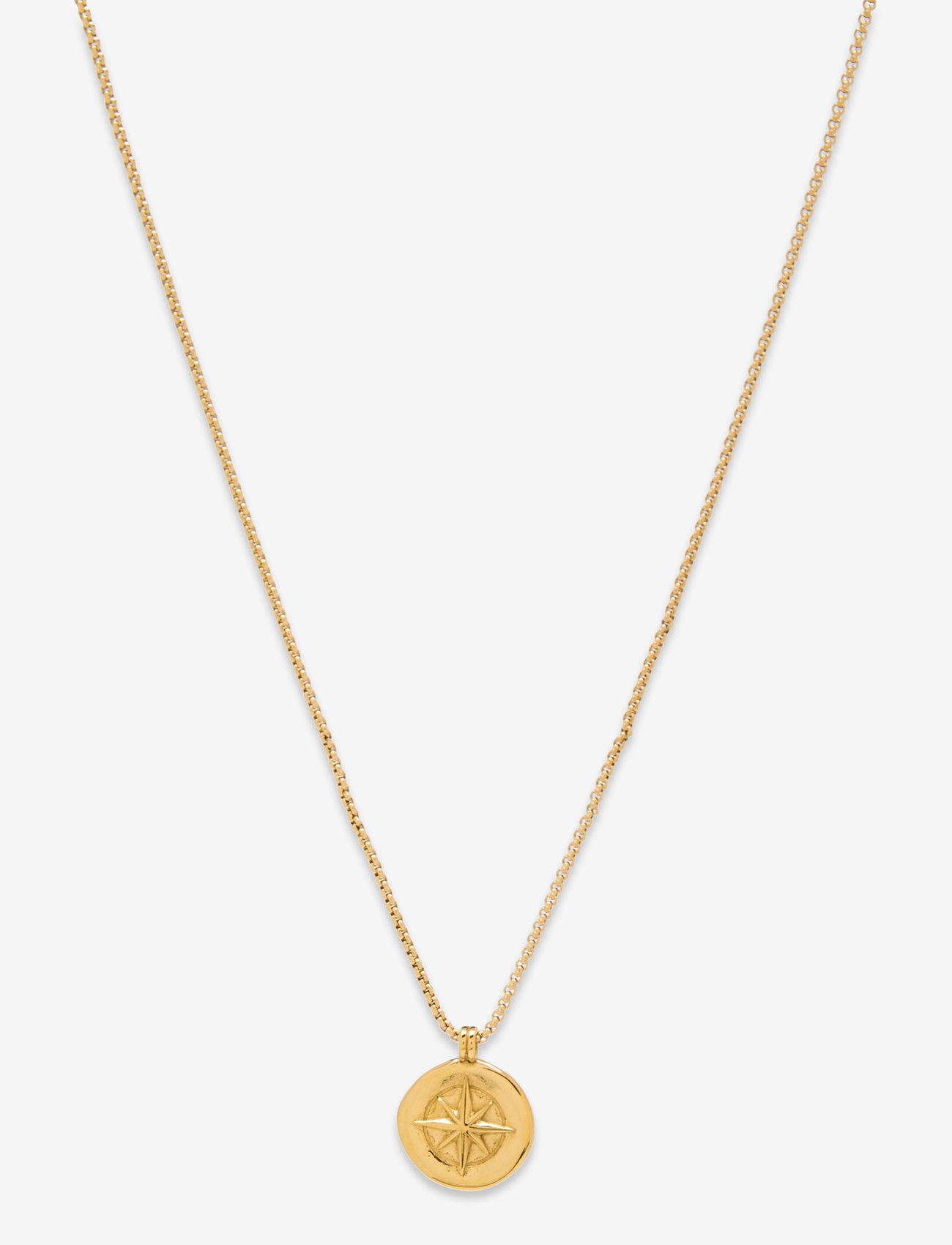Samie - Compass Necklace - halsketten - gold - 1
