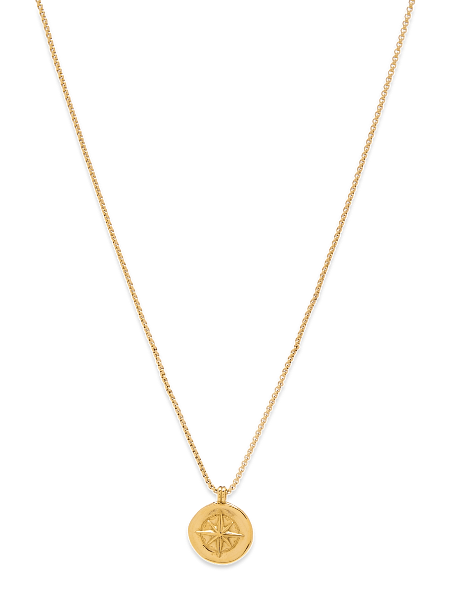 Samie - Compass Necklace - kaelakeed - gold - 1