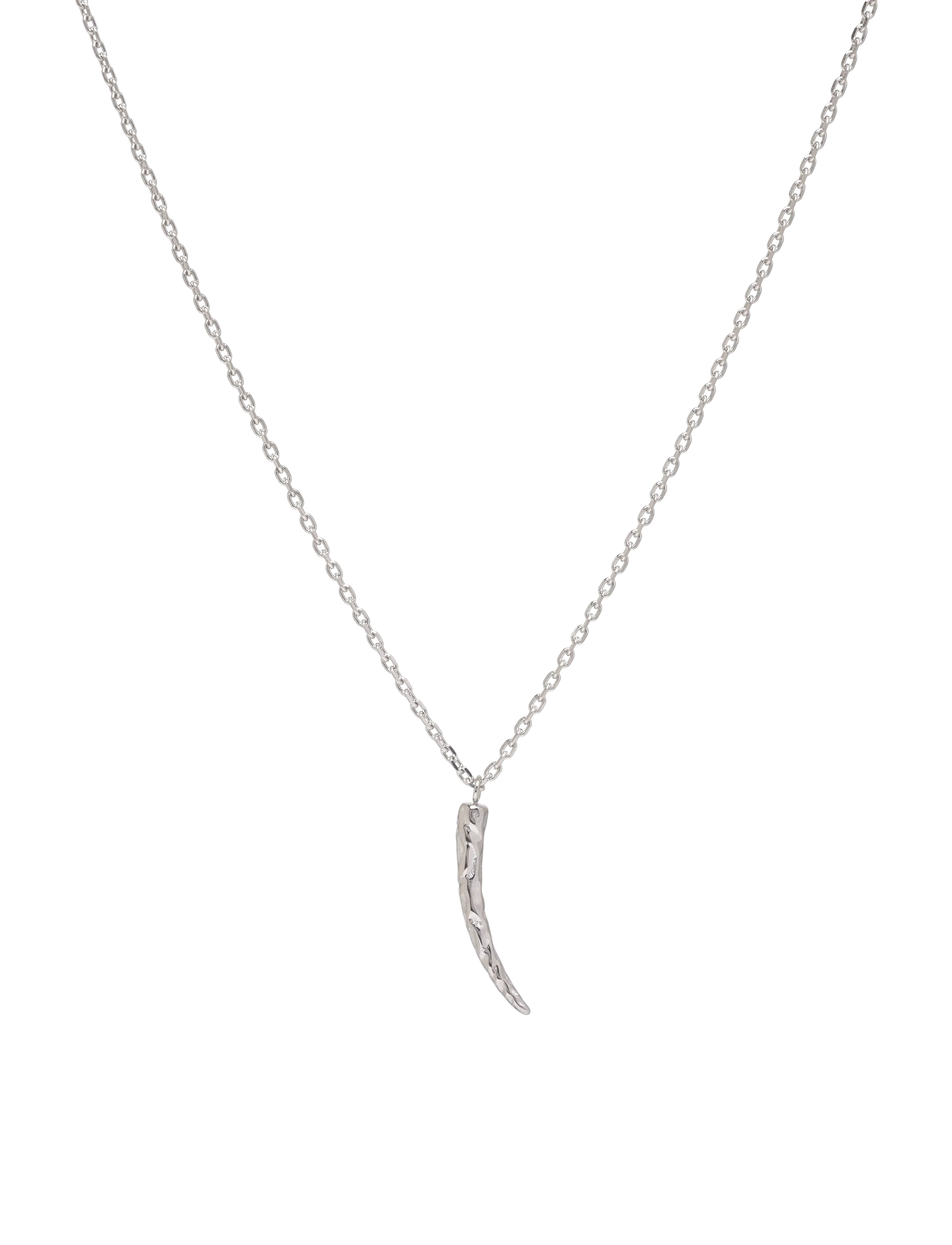 Samie Corwin Necklace Steel, One Size, Jewellery, Silber - Necklaces, Männerswear