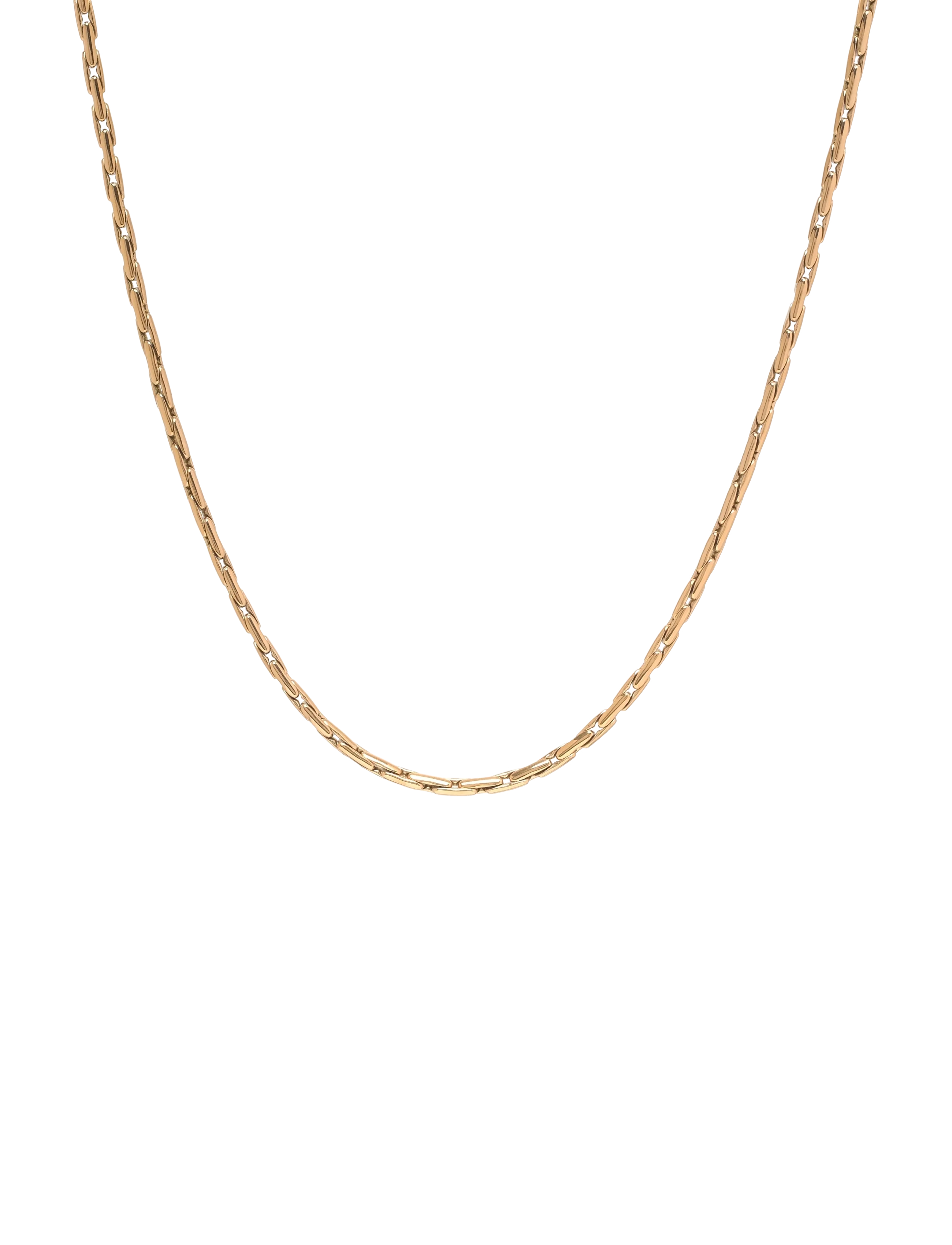 Samie Oscar Necklace Gold-Plated Steel, One Size, Jewellery, Gold - Necklaces, Männerswear