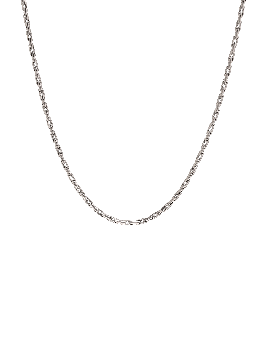 Samie - Oscar - Necklace Steel - hálsmen - sws - 0