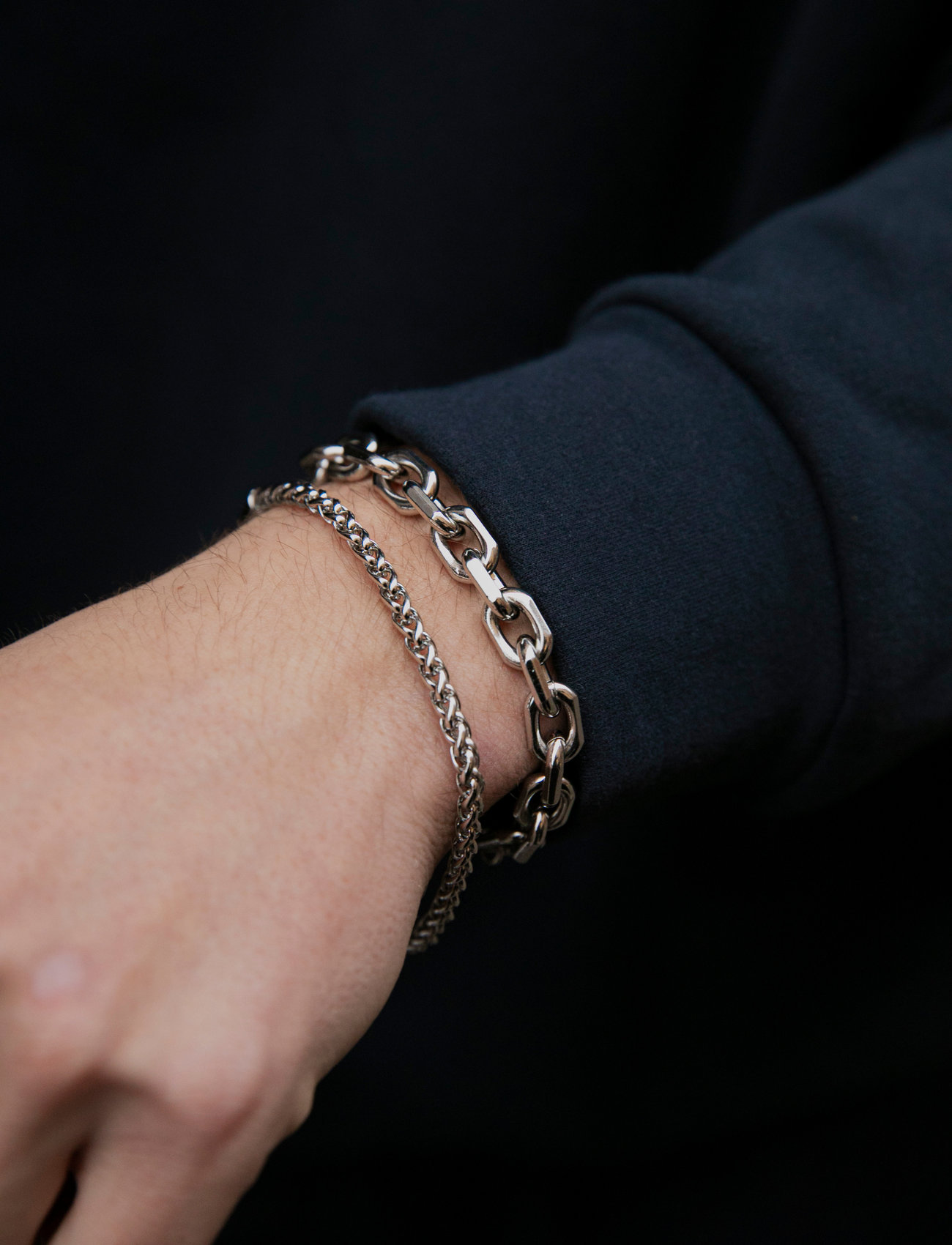Samie - Samie - Bracelet Steel - pearl bracelets - sws - 1
