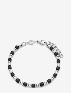 Samie - Bracelet with black pearls, Samie