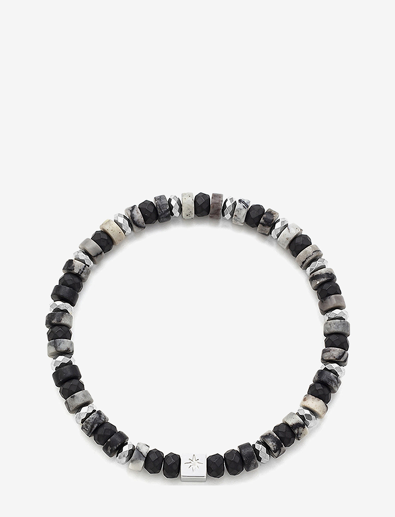 Samie - Samie - Bracelet with stone beads in turquoise - pärlarmband - swsblack - 0