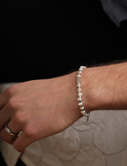 Samie - Samie - Bracelet in white and steel - birthday gifts - sws - 1