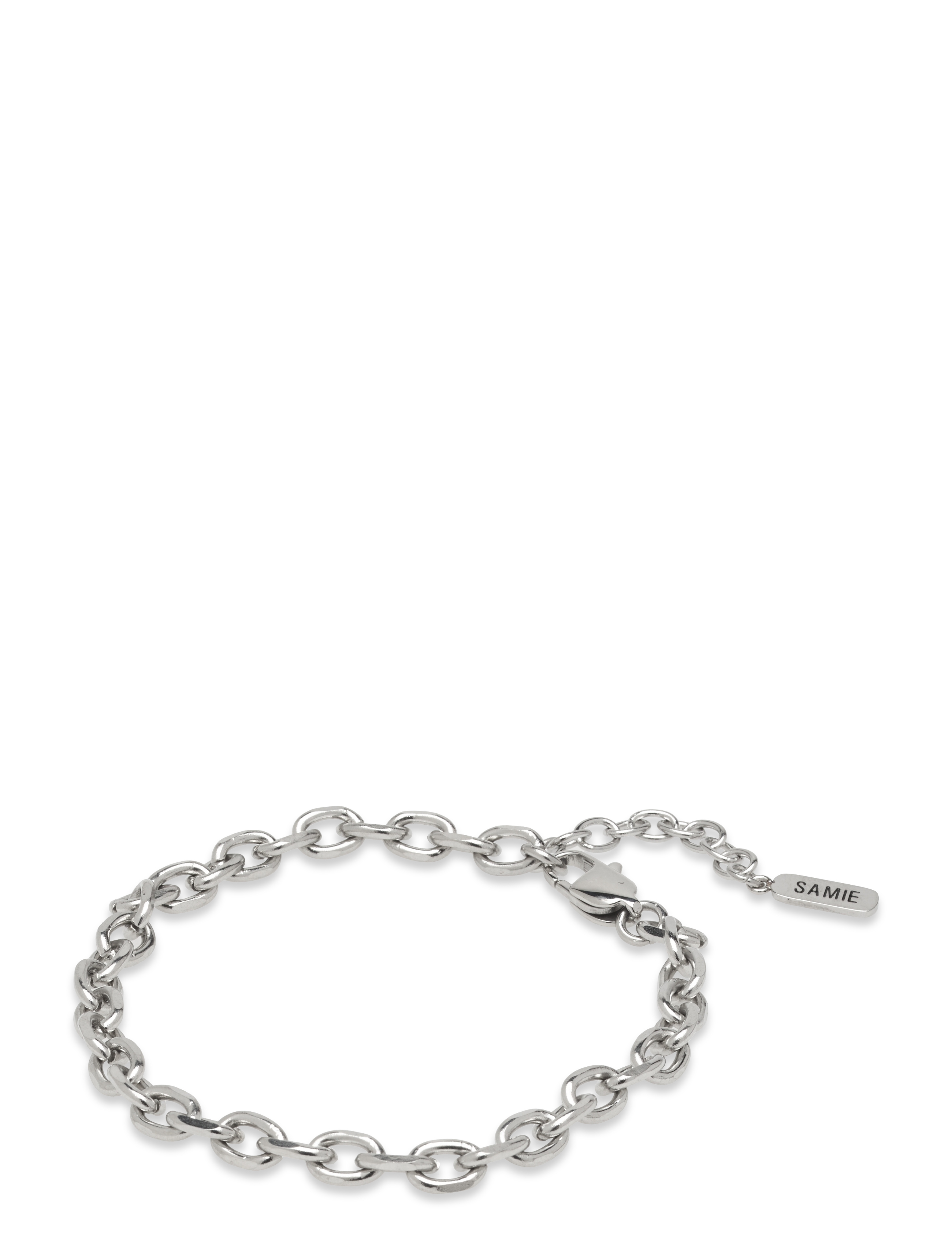SAMIE Anker Armband Silber - One Size - Herren