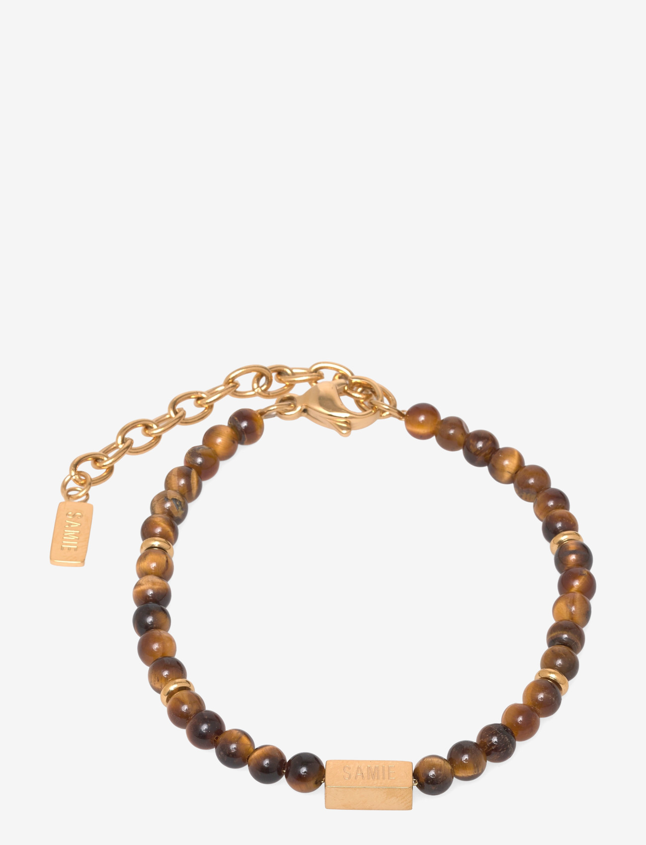 Samie - Neo - Bracelet with brown pearls - armband - gs - 0