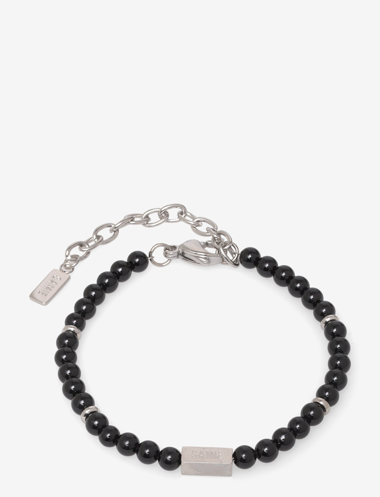 Samie - Neo - Bracelet with black pearls - armbånd - sws - 0