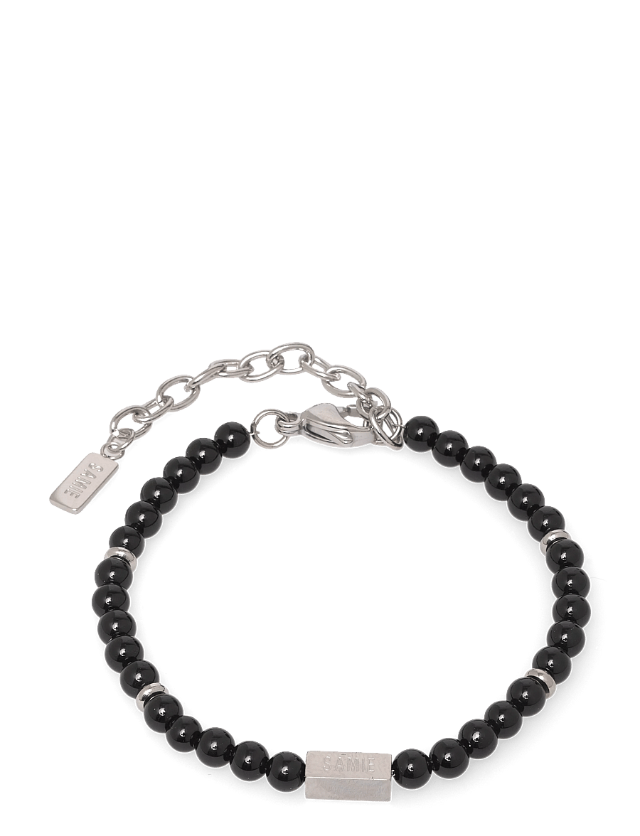 Samie - Neo - Bracelet with black pearls - armband - sws - 0