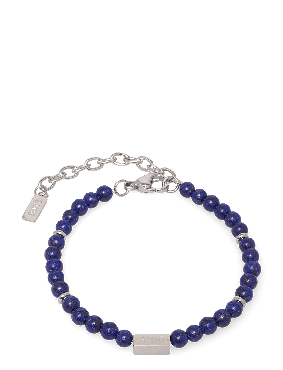 Samie - Neo - Bracelet with blue pearls - armbånd - sws - 0